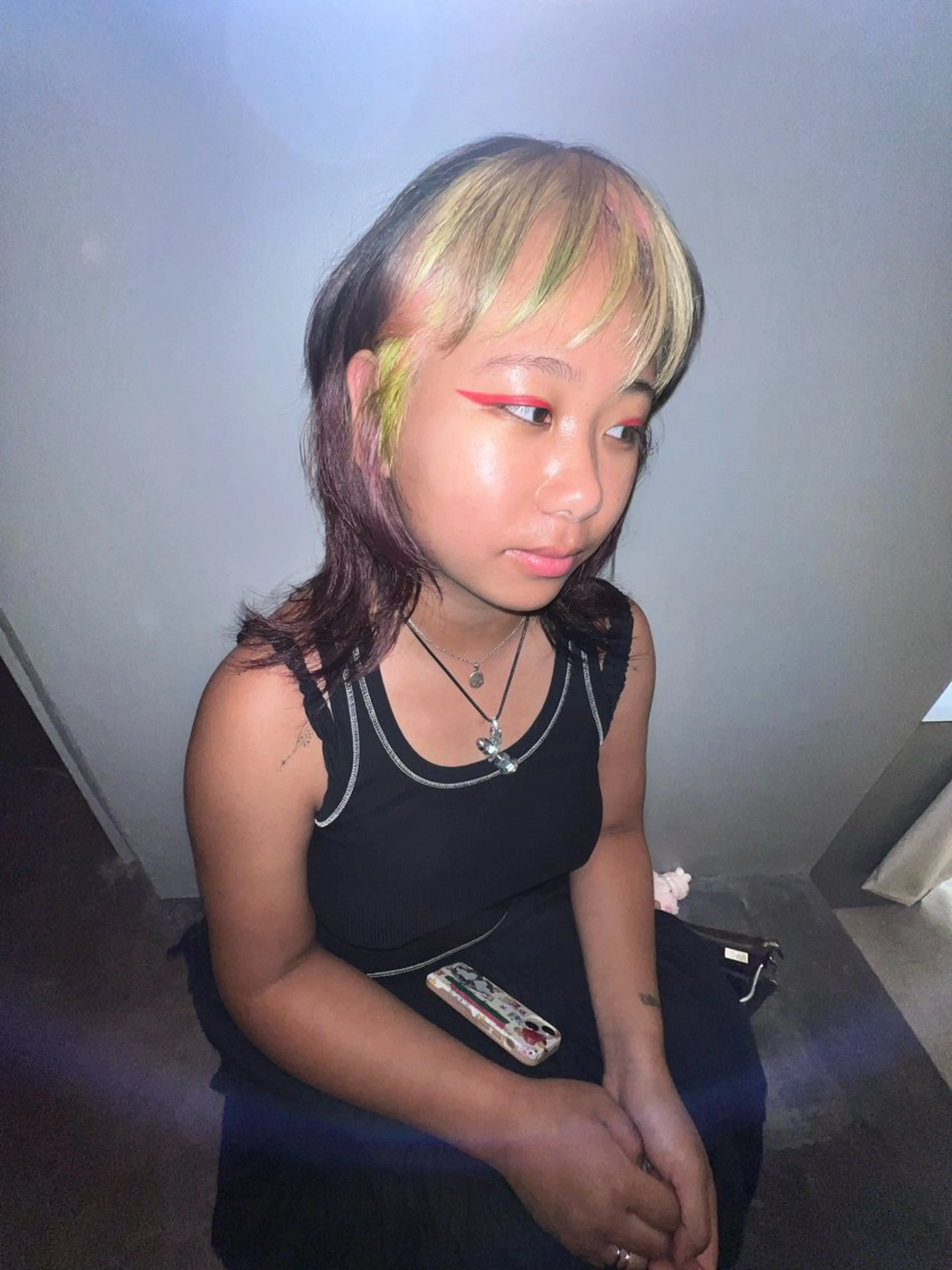 ミディアム カラー カット ヘアカラー haco＋所属・圧倒的デザイン力 店長🎨RENAのヘアスタイル