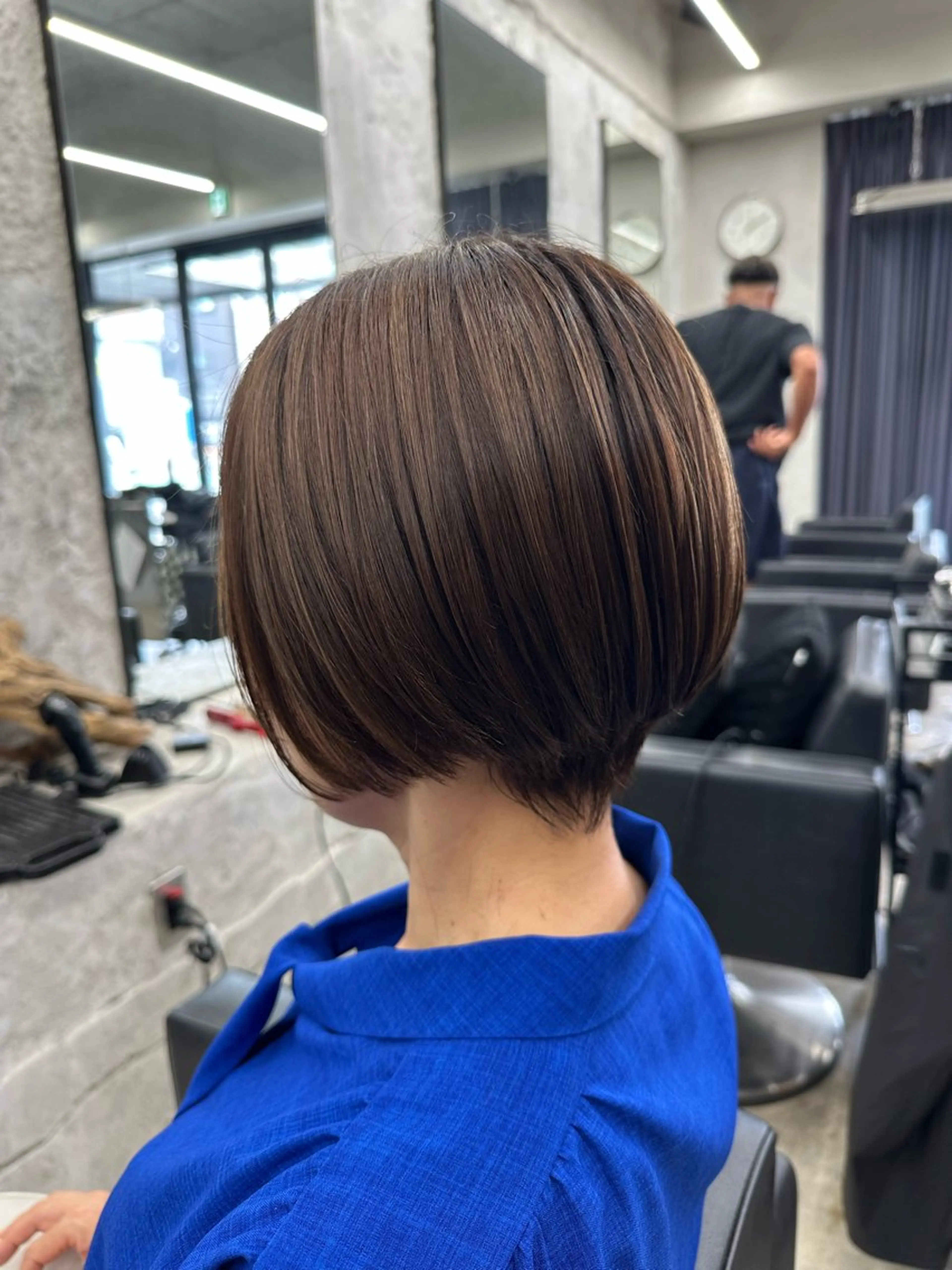 ショート カラー アッシュ ベージュカラー 髪質改善 ヘアカラー 🪐LANDS🪐 福垣 海也のヘアスタイル