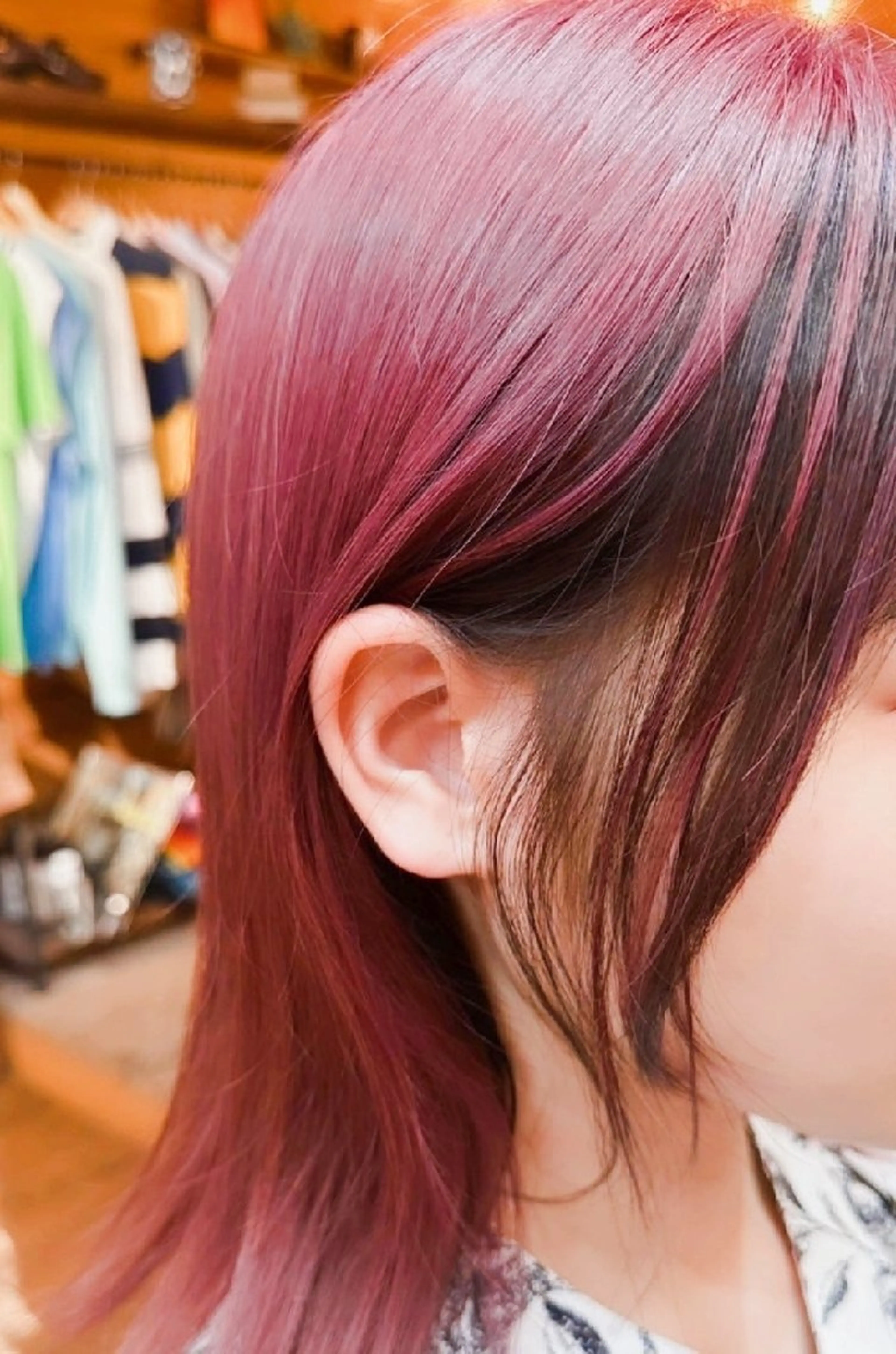 ミディアム カラー 埼玉久喜/ハイトーン デザインカラーRYOのヘアスタイル