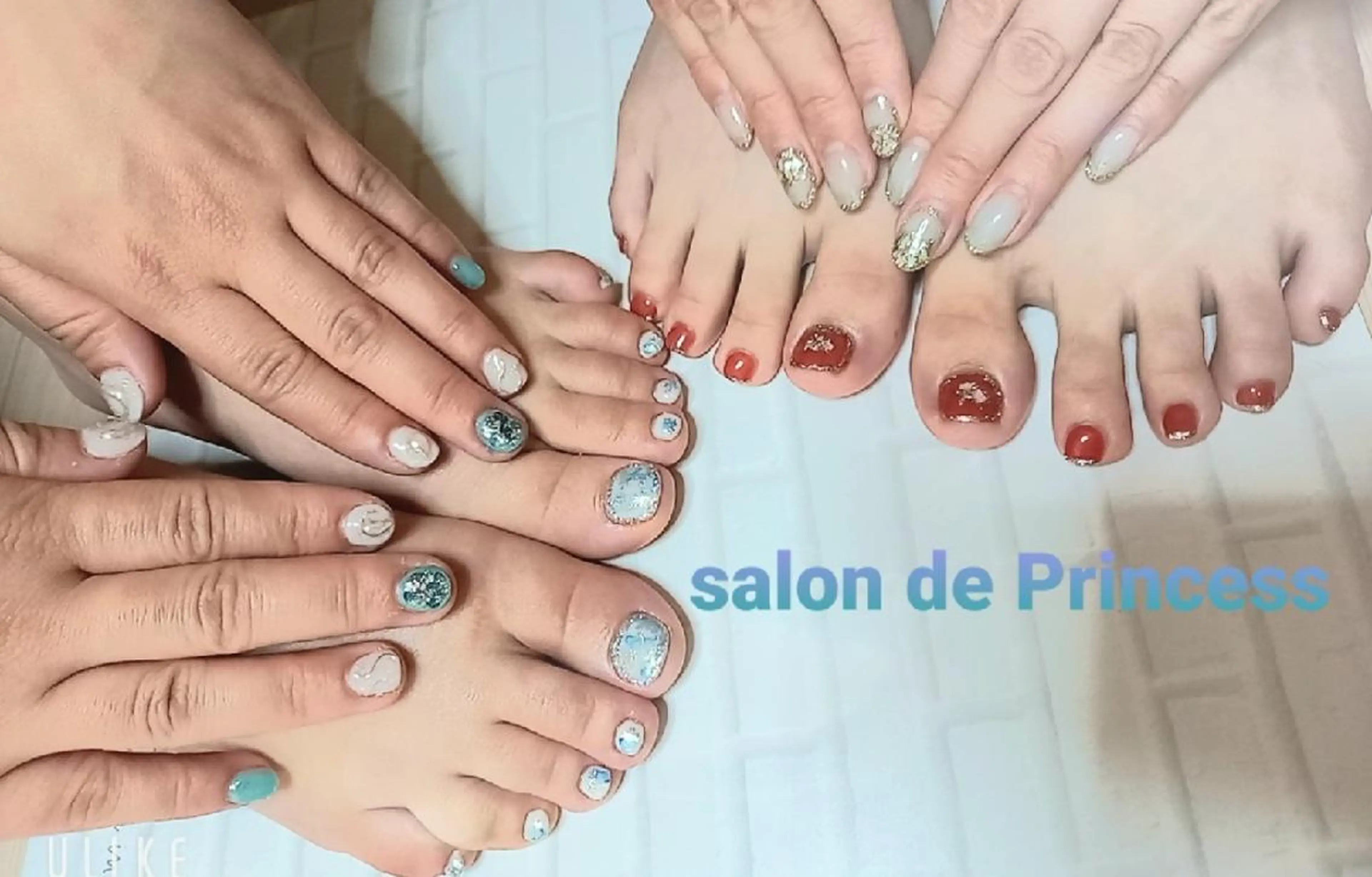 ネイル フットネイル salon de Princess所属・salon de  Princessのネイルデザイン