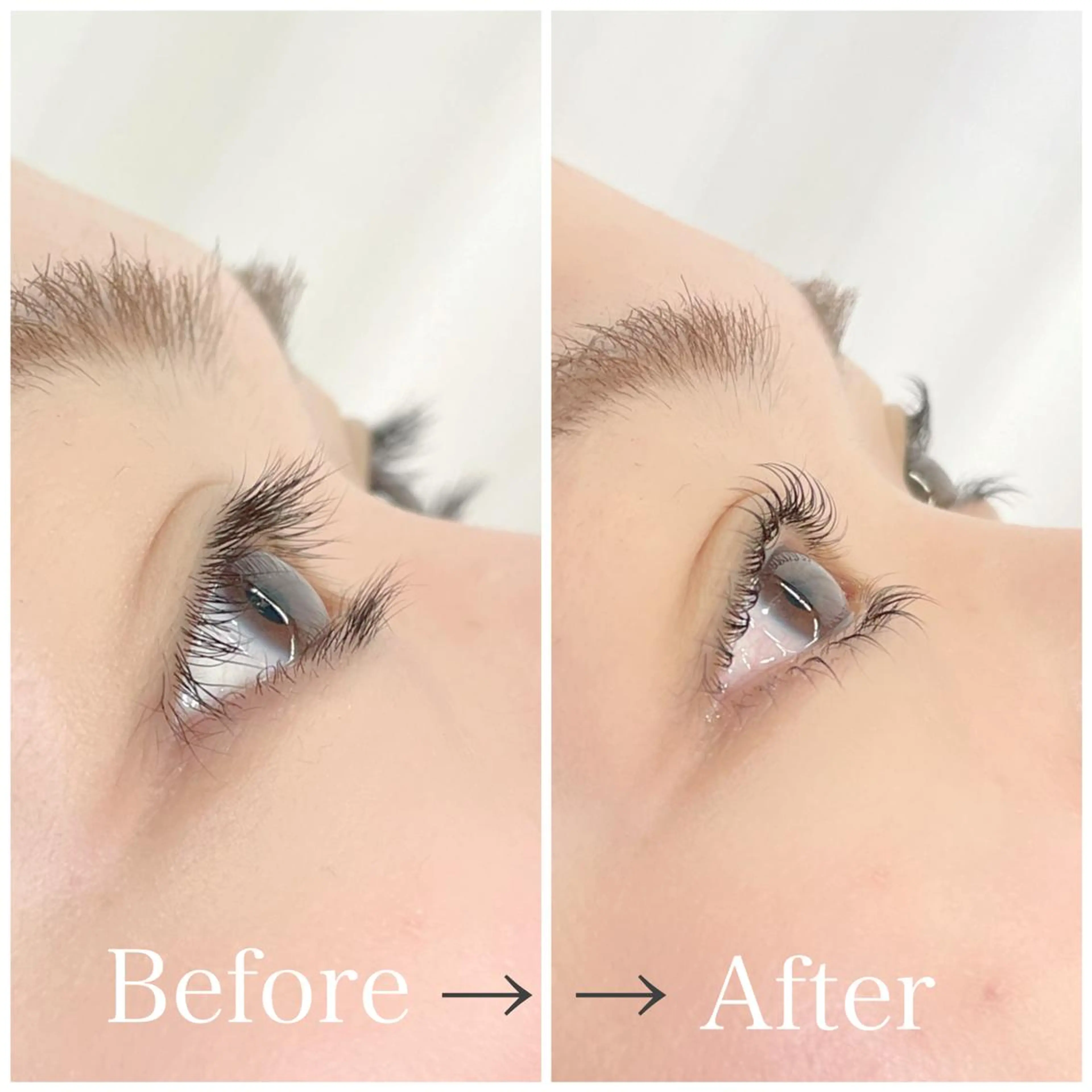 マツエク・マツパ 下まつげエクステ 一重×まつ毛パーマ moana 梅津のマツエク・マツパデザイン