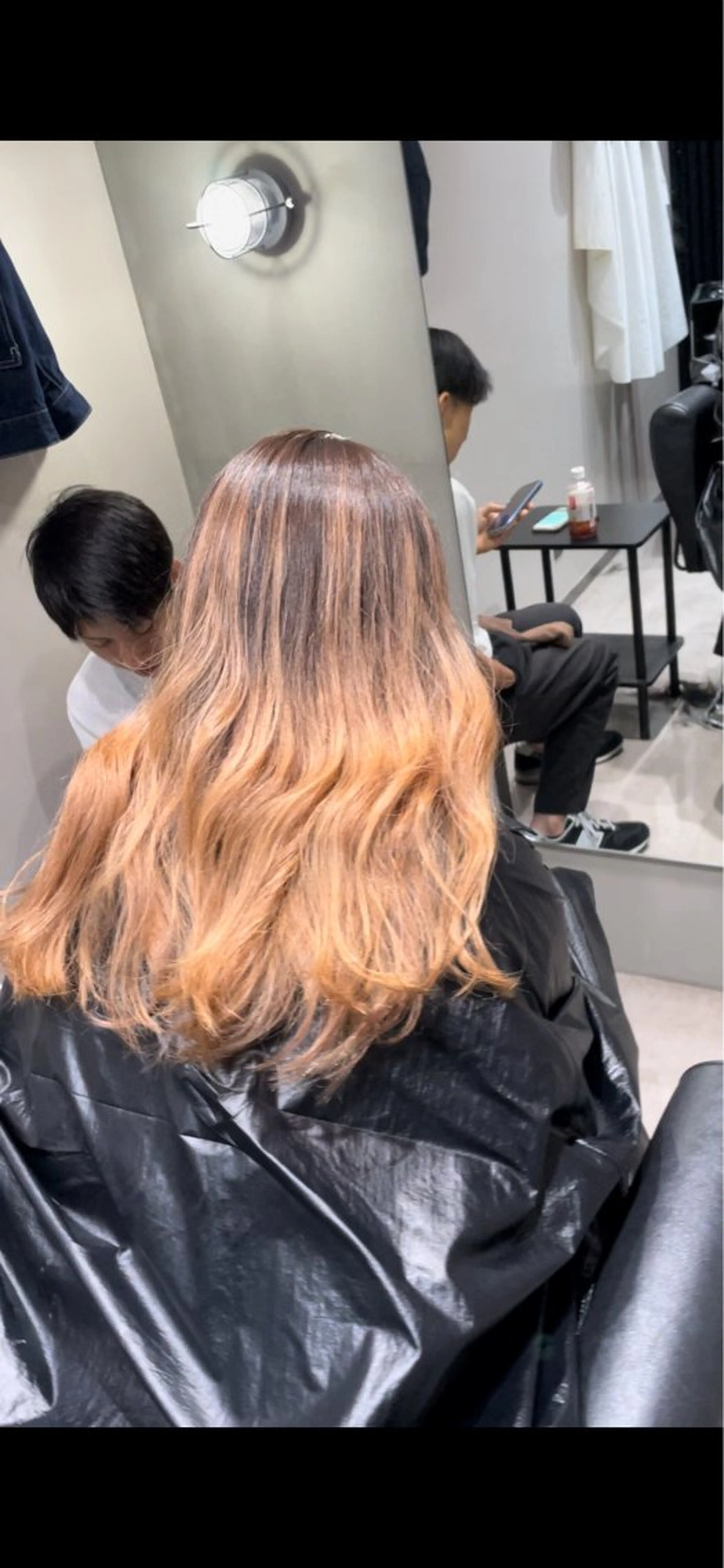 セミロング ヘアカラー メンズバレイヤージュ /町田木村悠月のヘアスタイル