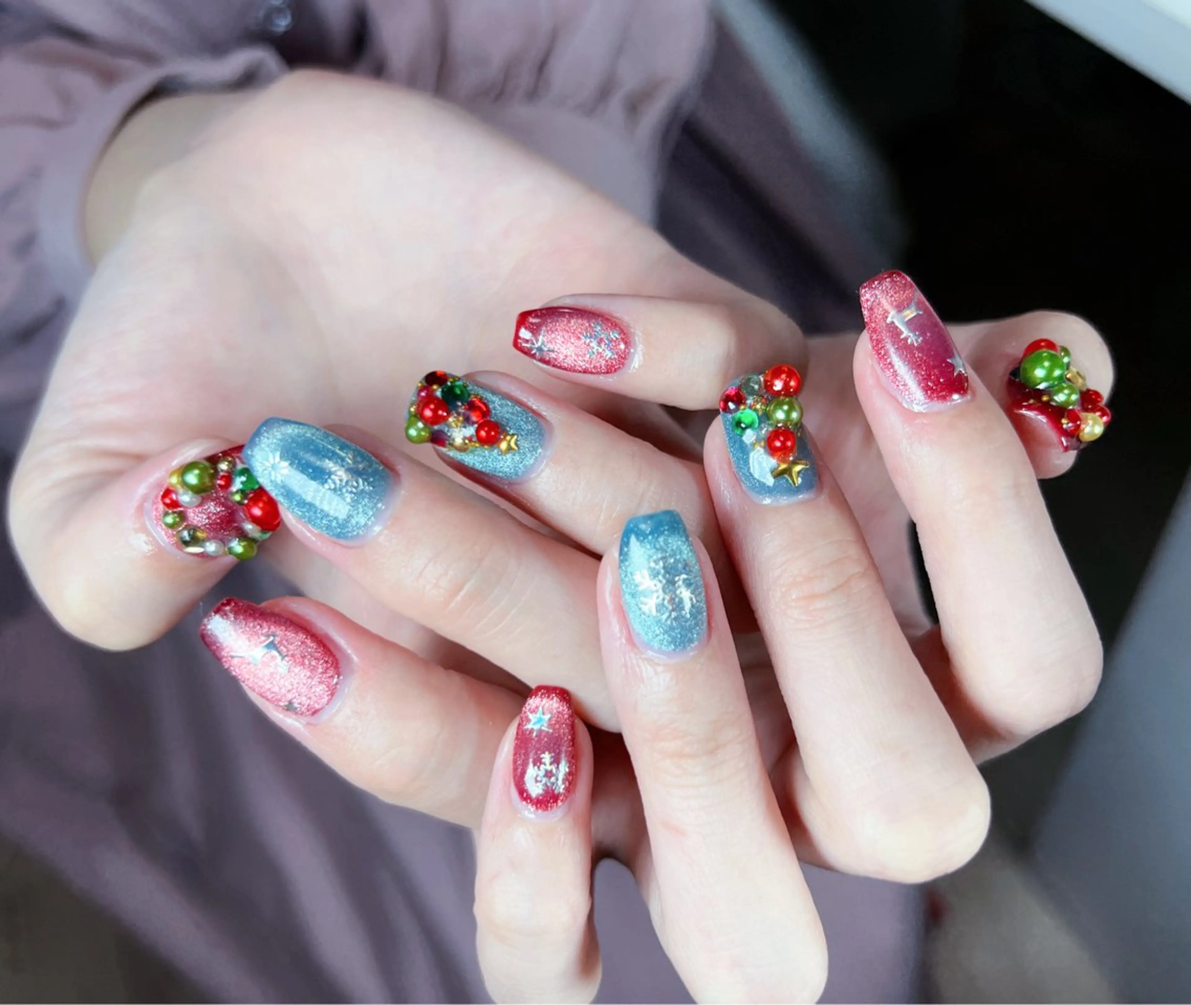 ネイル 冬ネイル クリスマス Jm nailのネイルデザイン