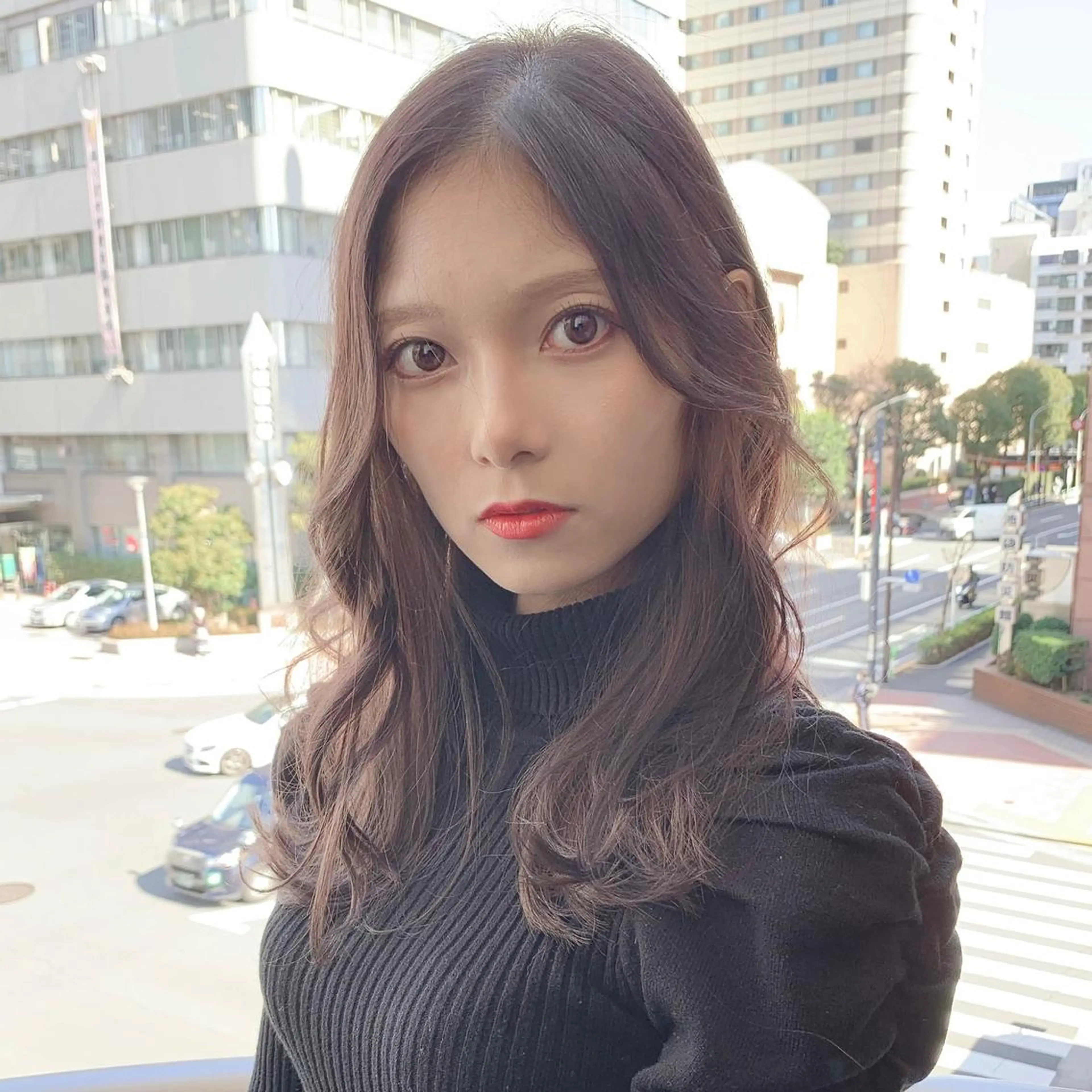 ロング カラー ✨️美髪矯正×似合わ せ艶カラー✨藤田透のヘアスタイル