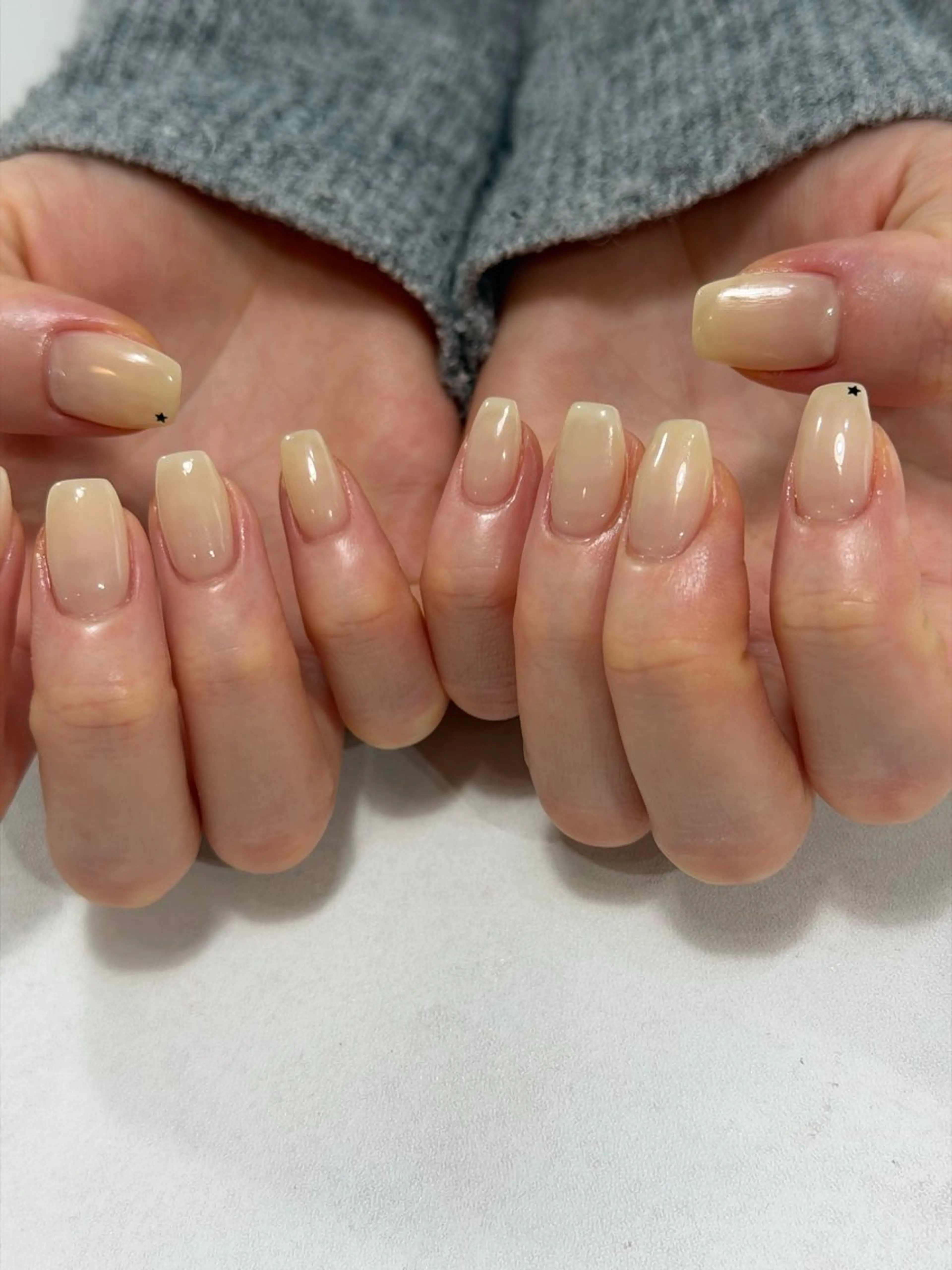 ネイル ワンカラーネイル ハンドネイル satis nail _のネイルデザイン