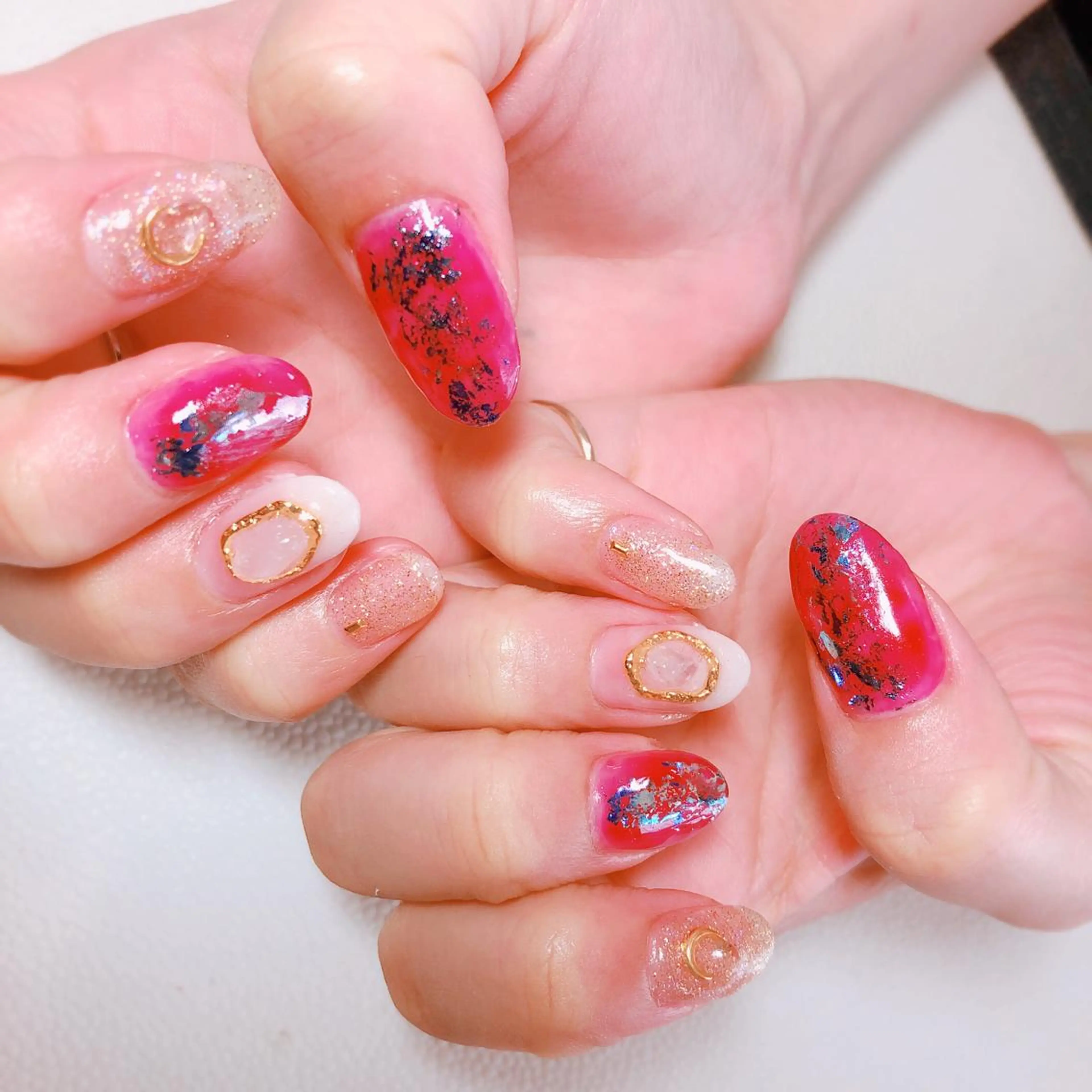 ネイル Aim* 深爪・自爪育成専門店のネイルデザイン