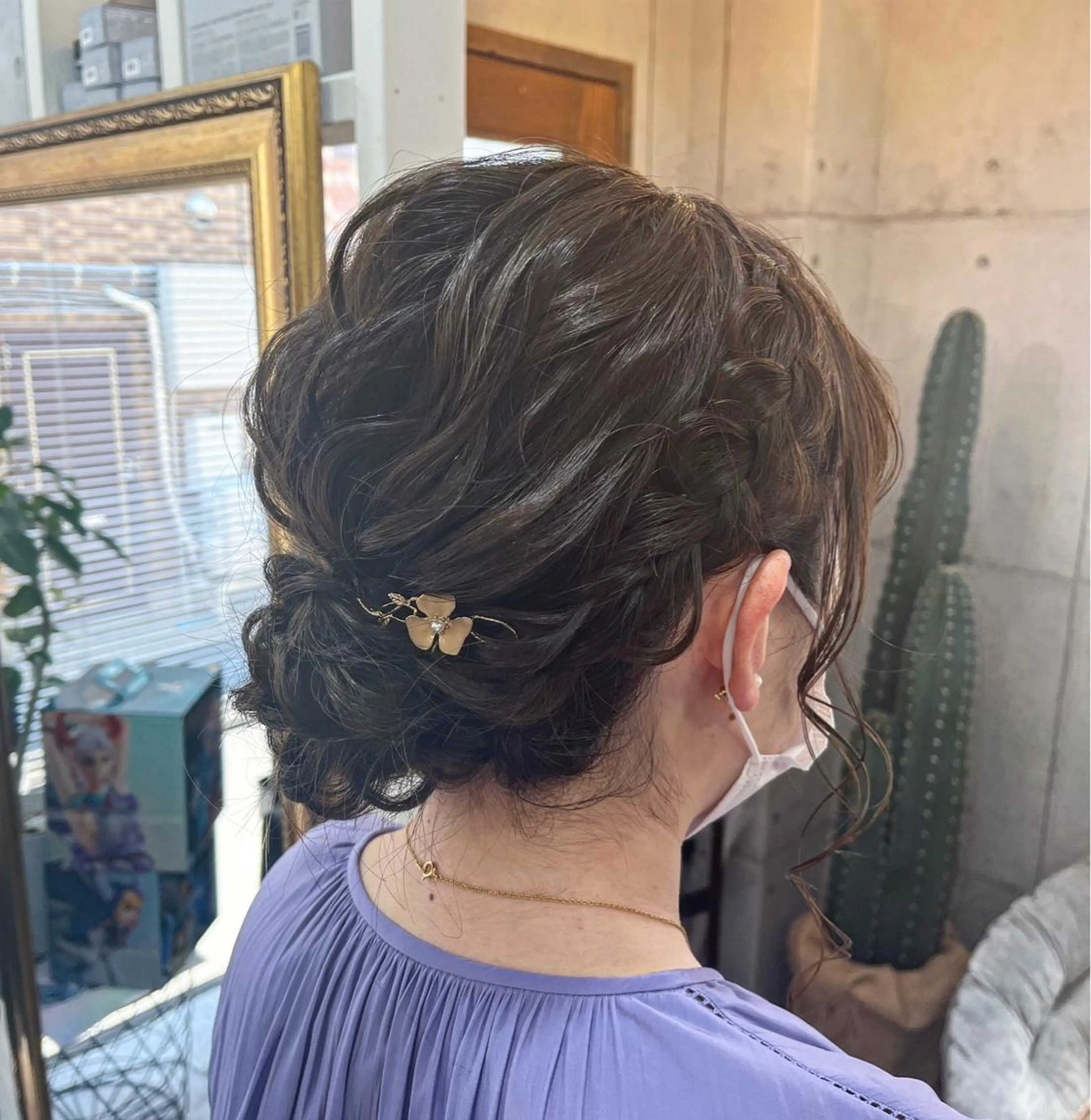 セミロング 石井 綺乃のヘアスタイル