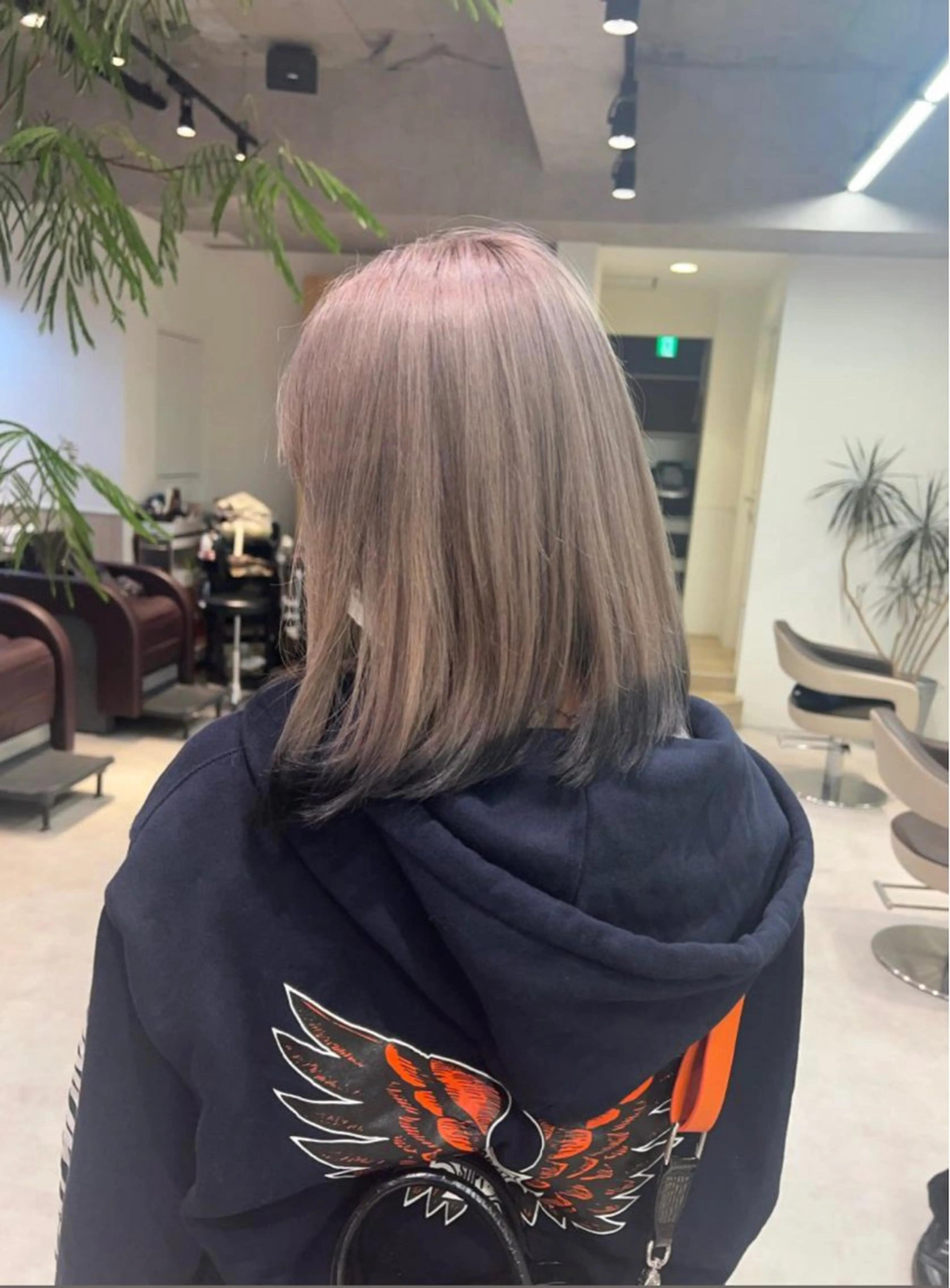 ミディアム カラー ヘアカラー トリートメント 🍀お悩み改善憧れの 美髪　小林風雅のヘアスタイル