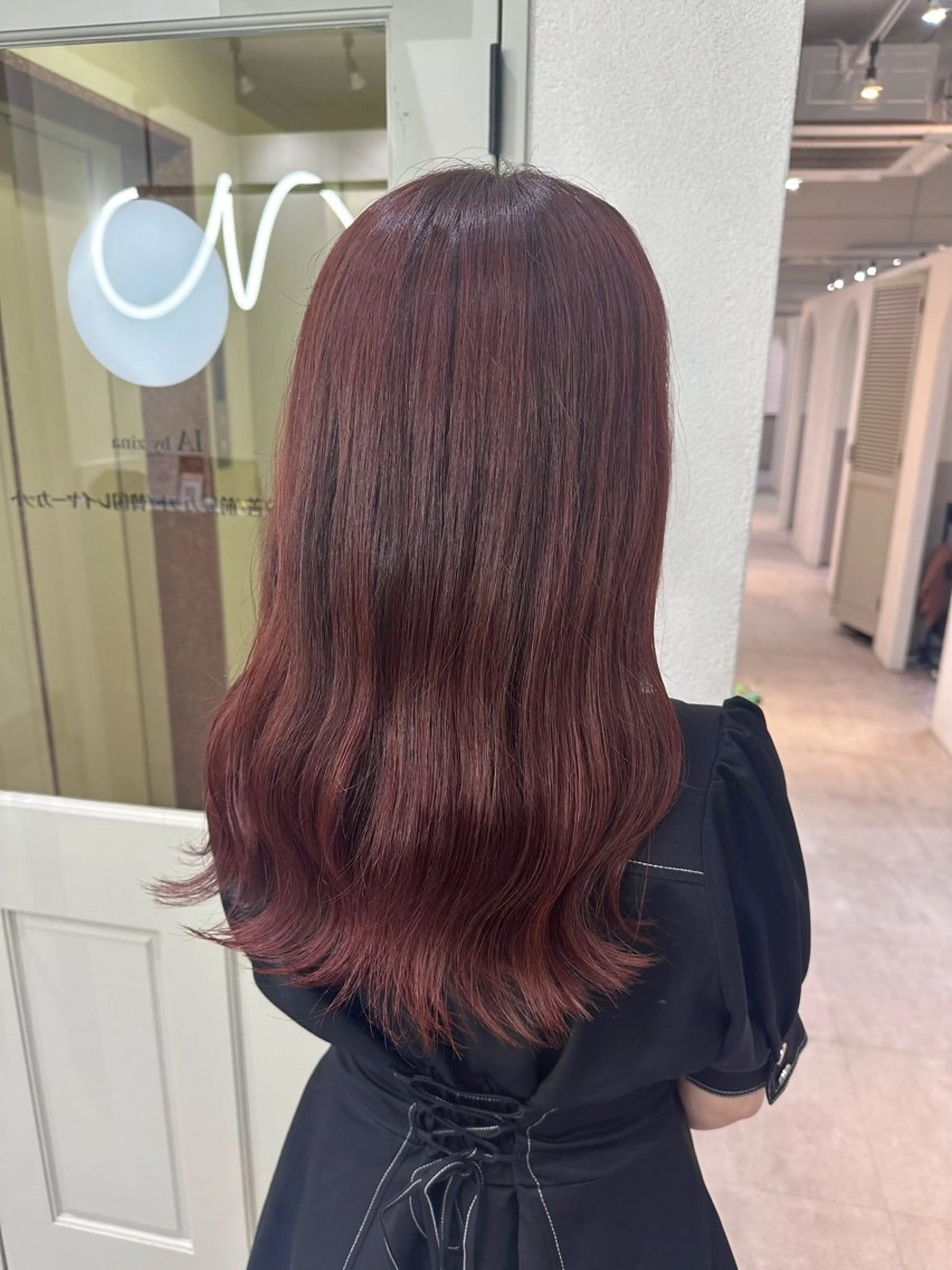 セミロング カラー 🪞個室サロン/韓国 艶髪/keito🪞のヘアスタイル