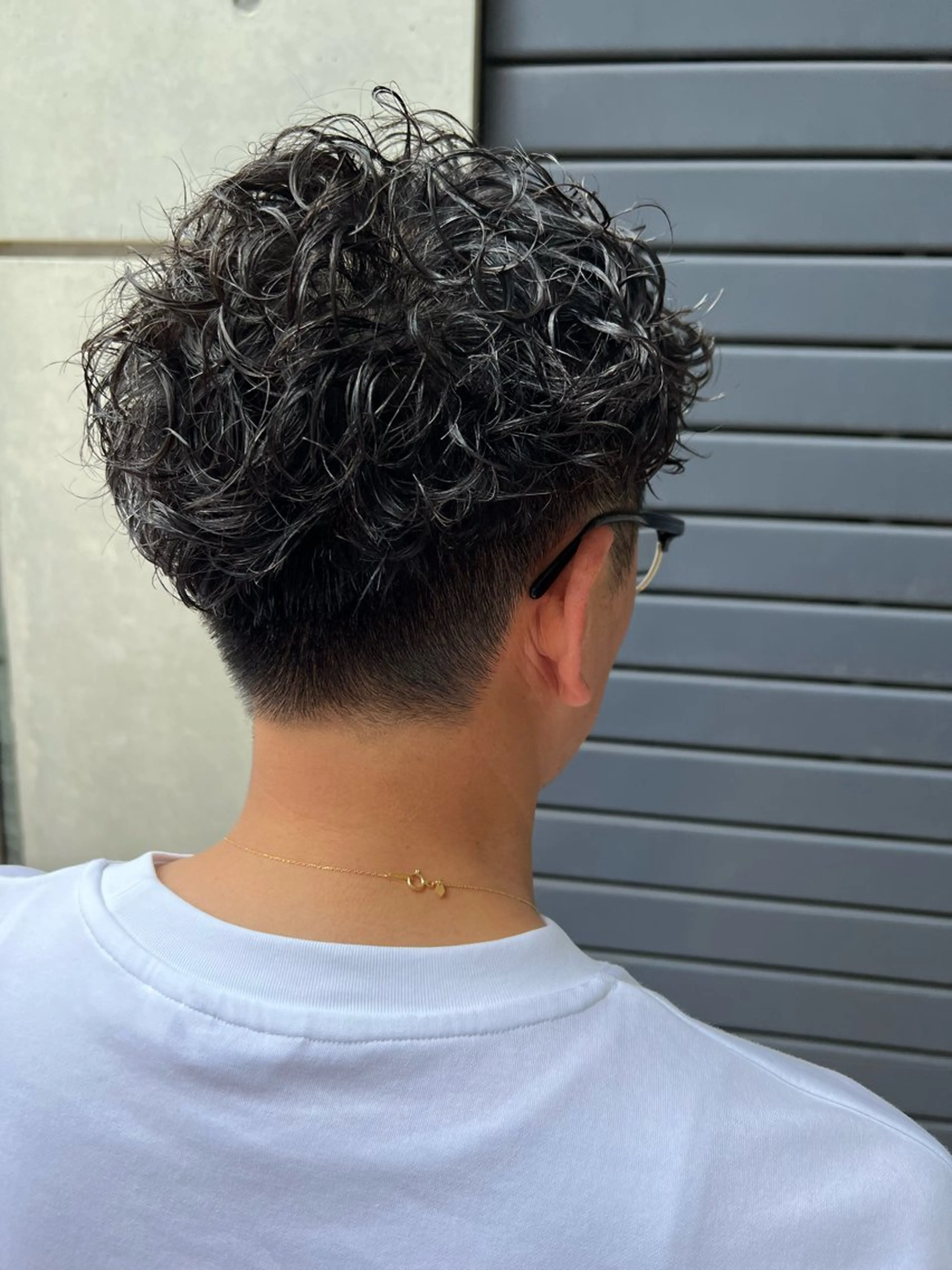 ショート パーマ メンズ カット パーマ トリートメント IKU ミニボブ名古屋のヘアスタイル