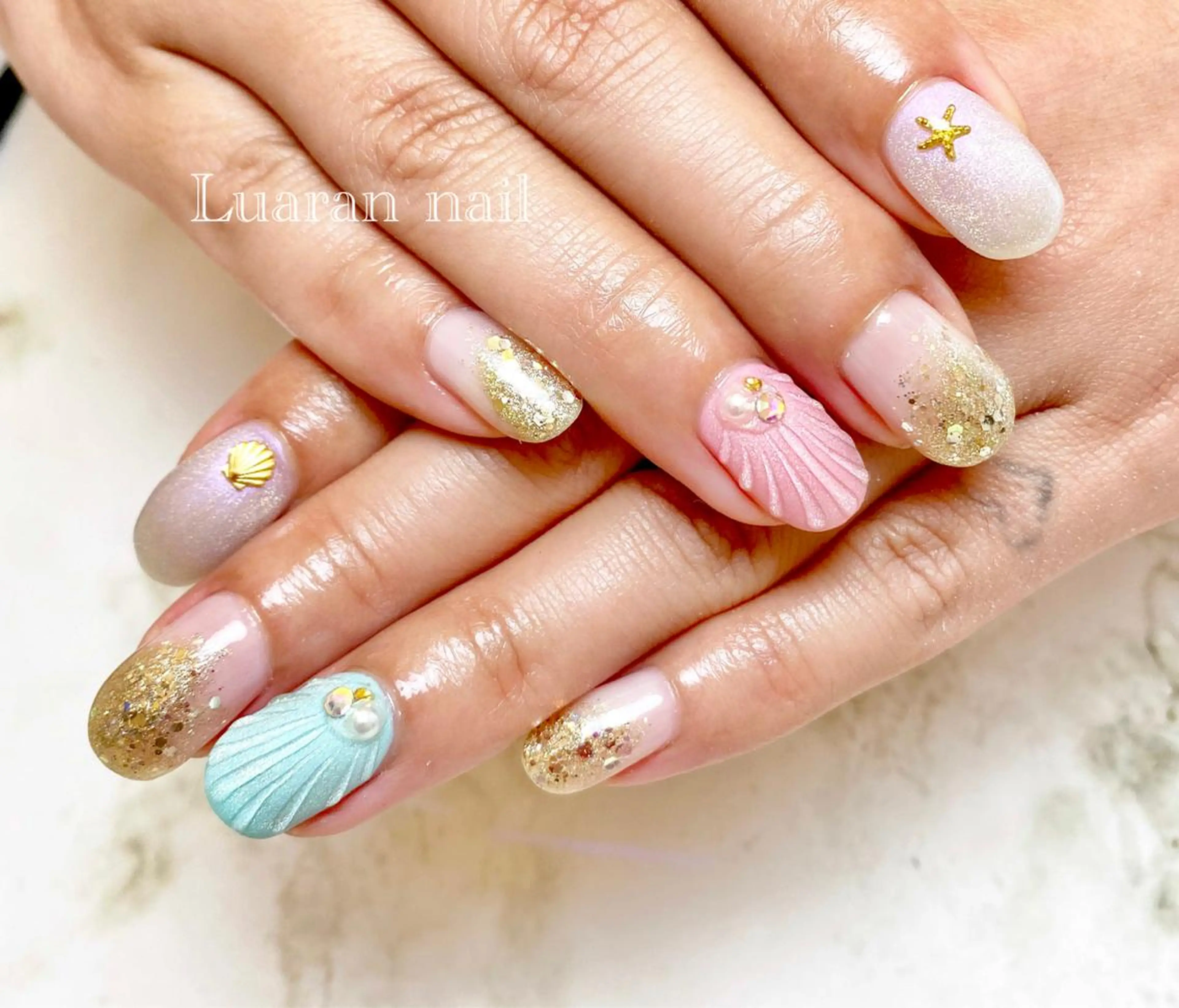 ネイル Luaran nailのネイルデザイン