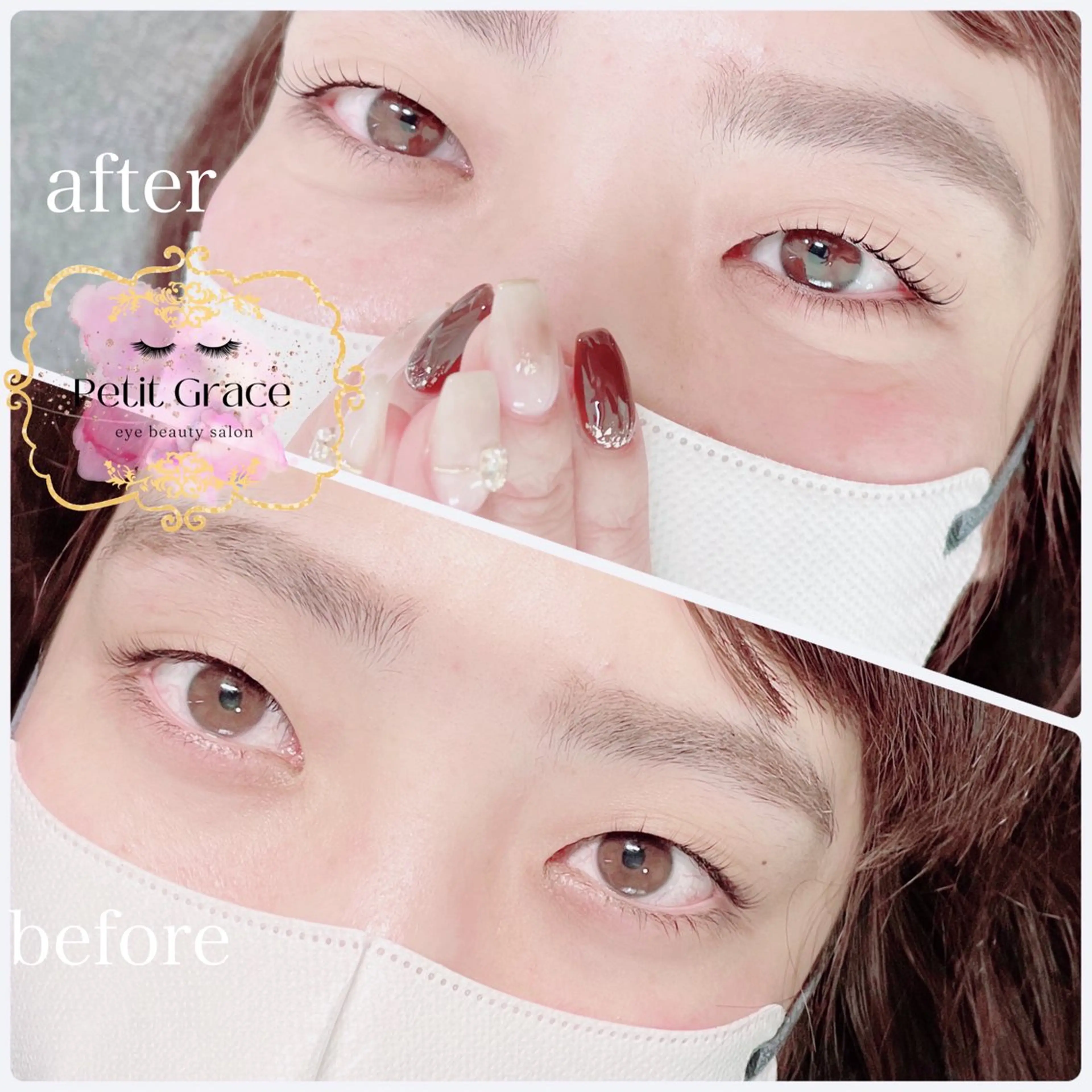 マツエク・マツパ Petit graceのマツエク・マツパデザイン