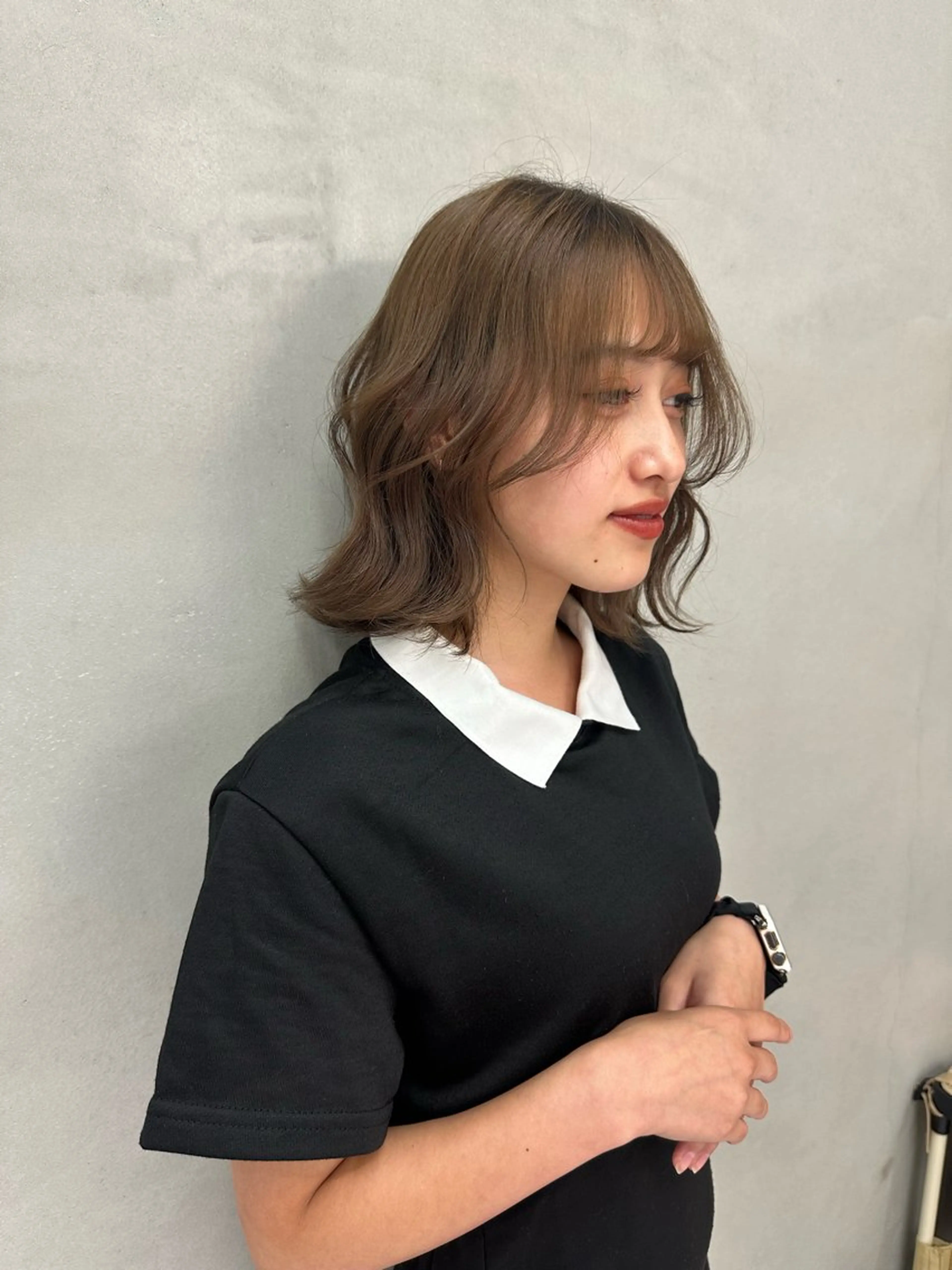 カラー ブラウンカラー ナチュラルブラウン 🦋フジモリ セリナ🦋のヘアスタイル