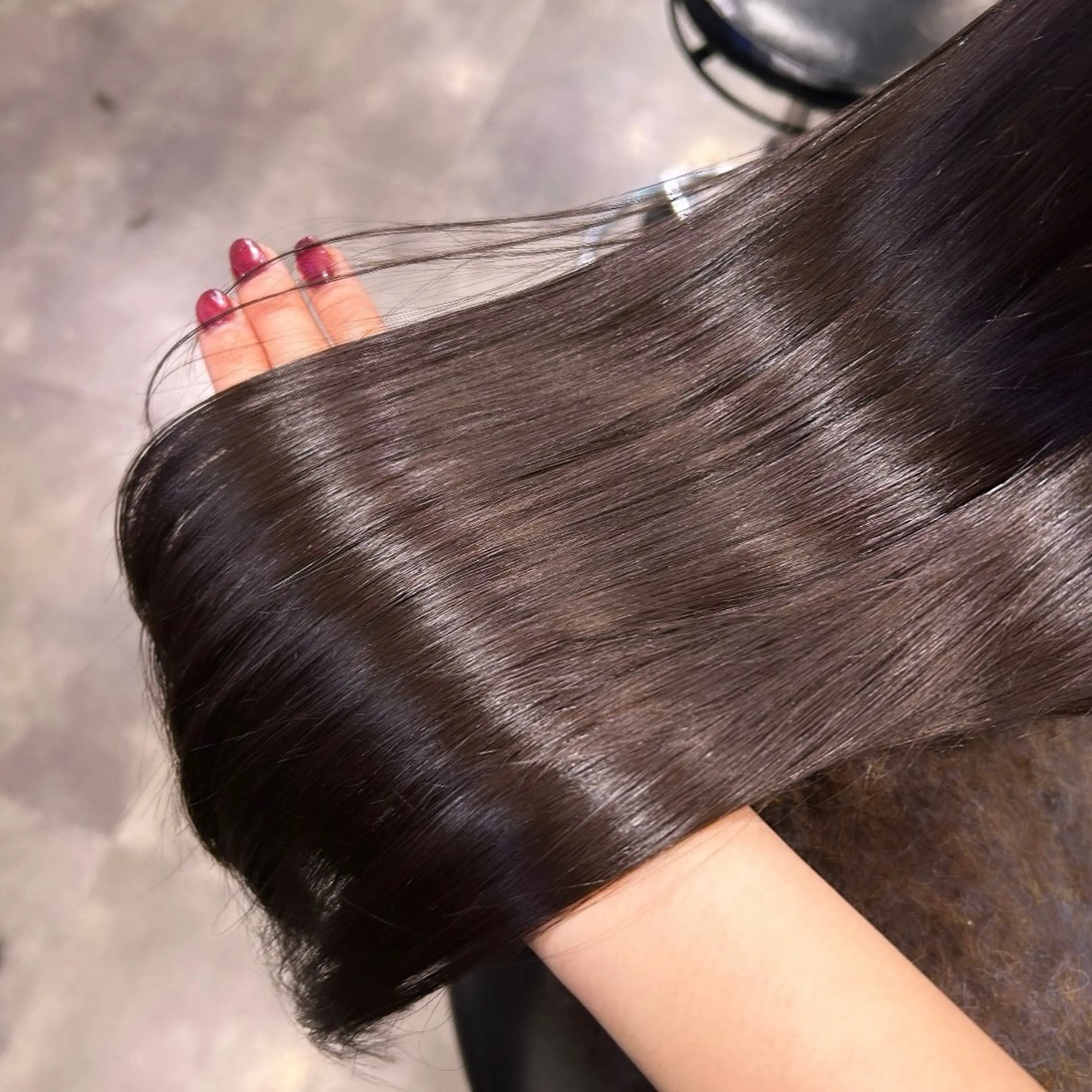 ミディアム IS所属・横浜美容室/透明感 カラー/レイヤーのヘアスタイル