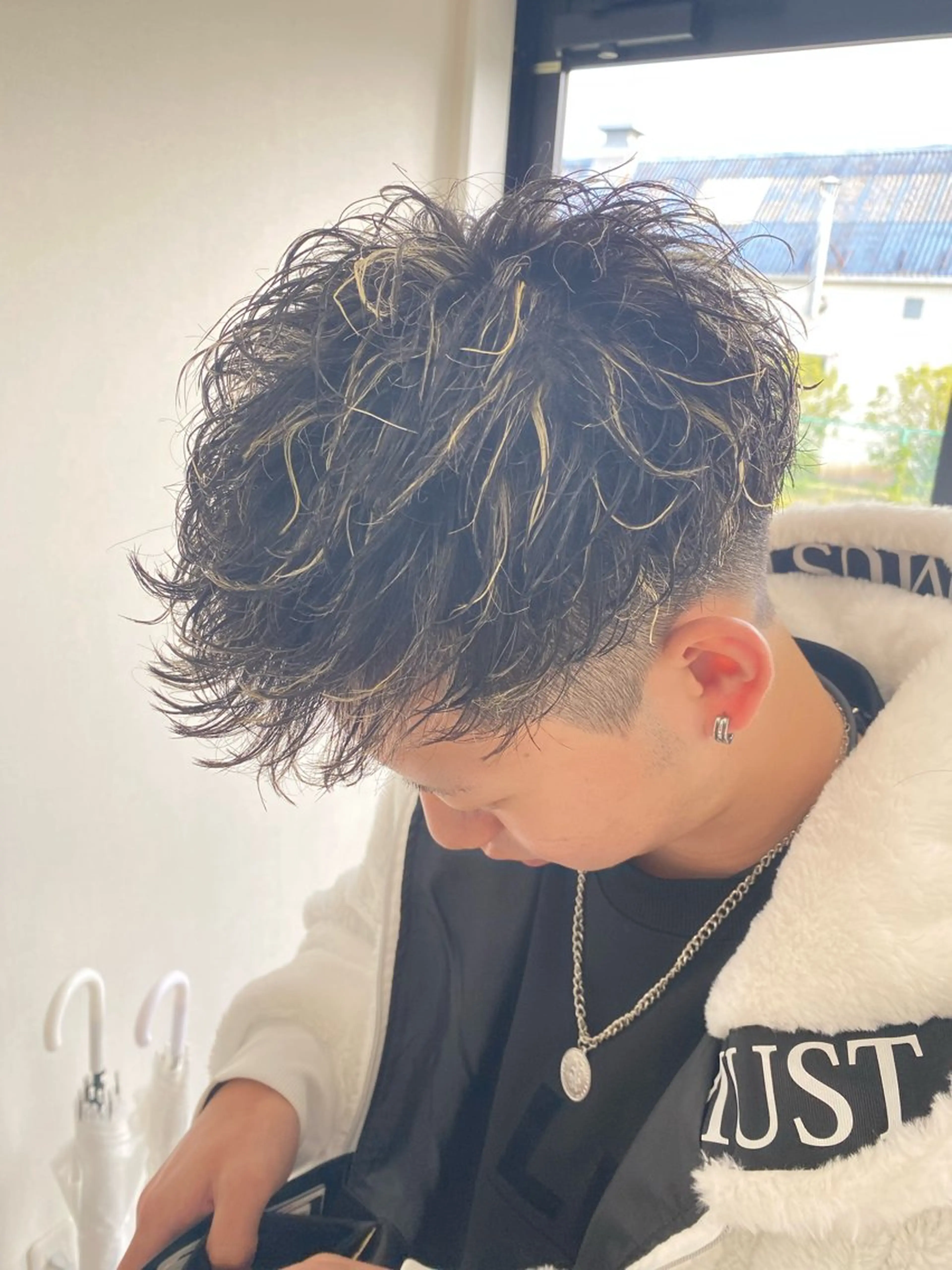 カット+メッシュの写真