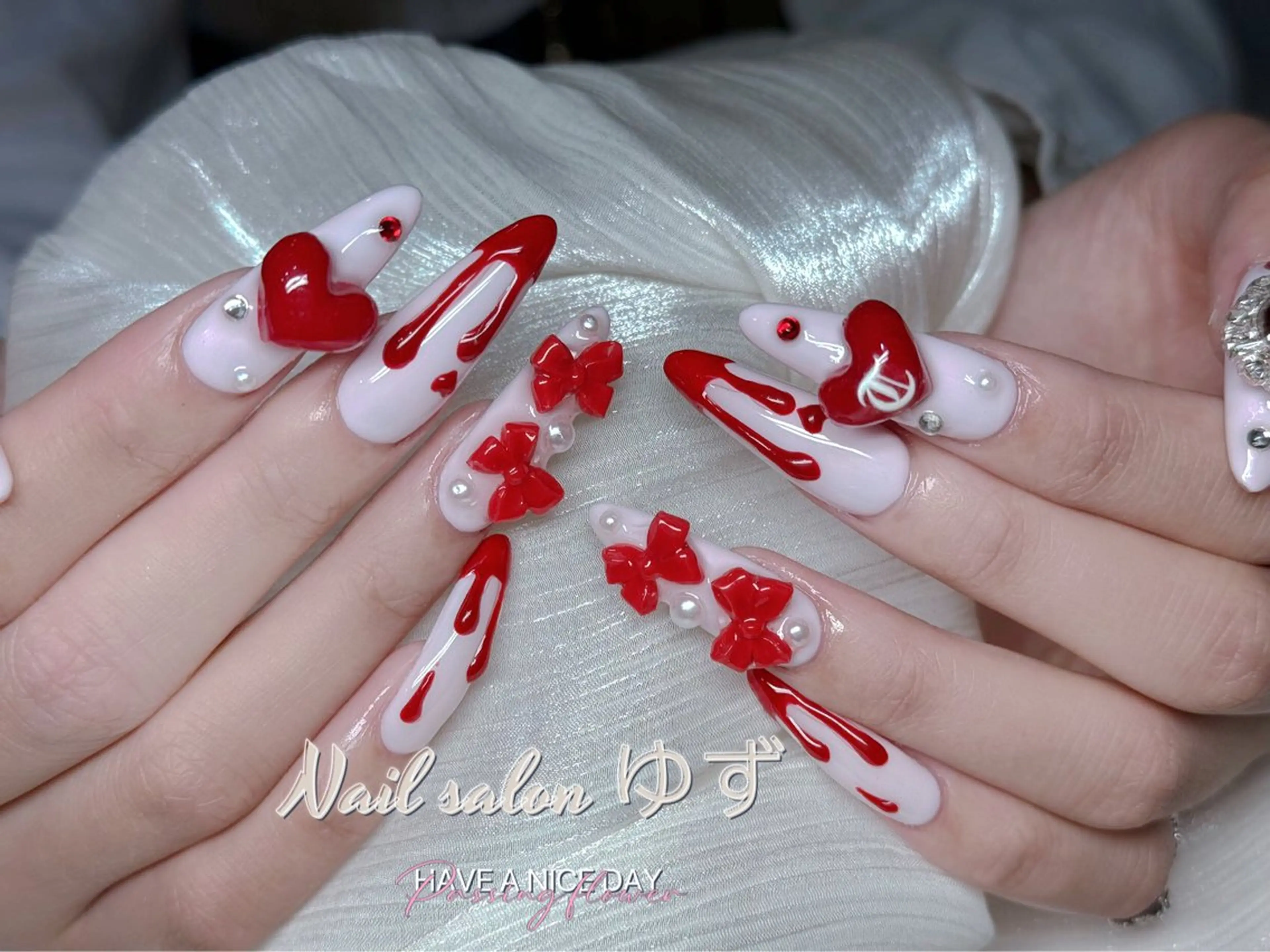 ネイル ハンドネイル ハンドケア MAKI💚💚💚 秋葉原.のネイルデザイン