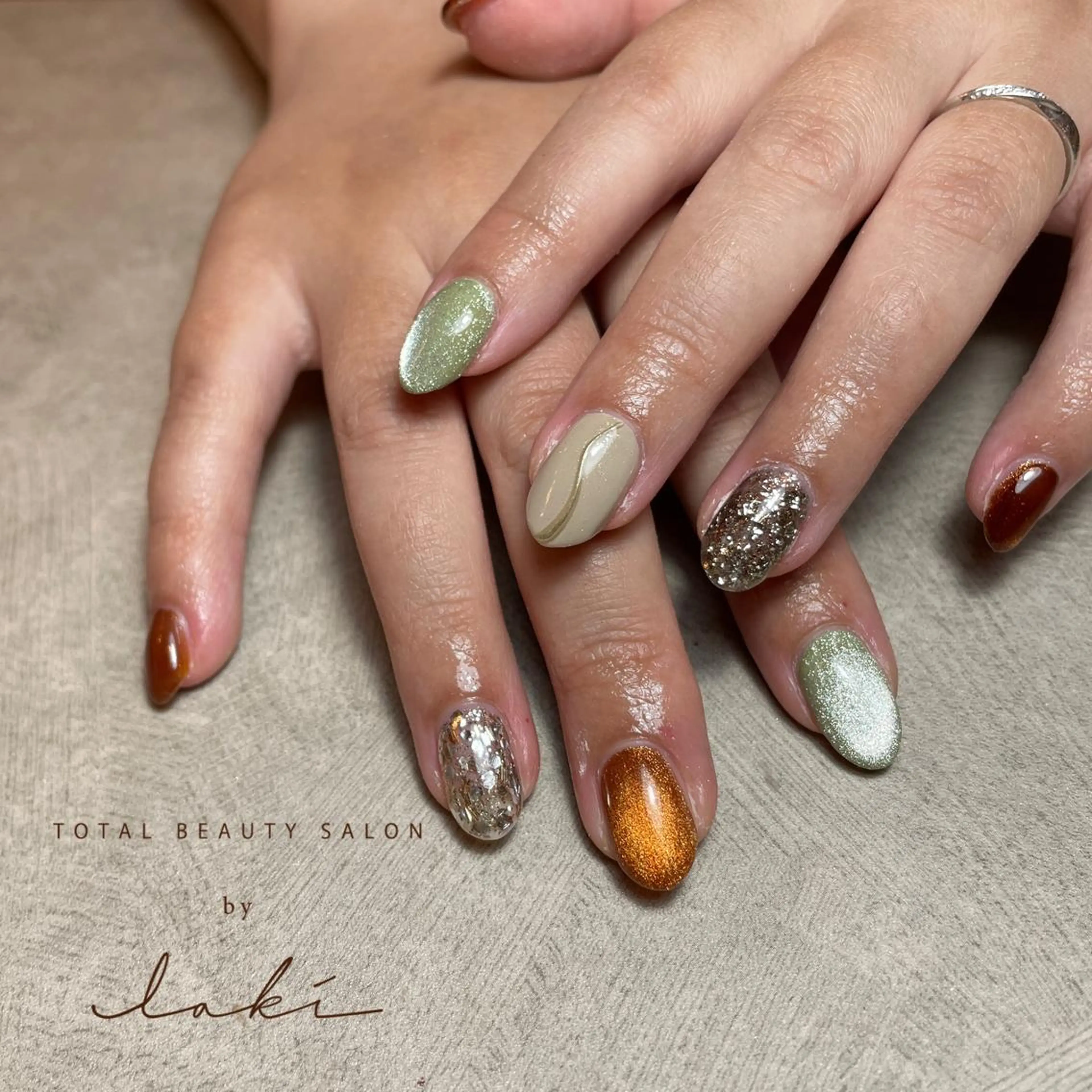 ネイル マグネットネイル my&所属・my&_ maimiのネイルデザイン