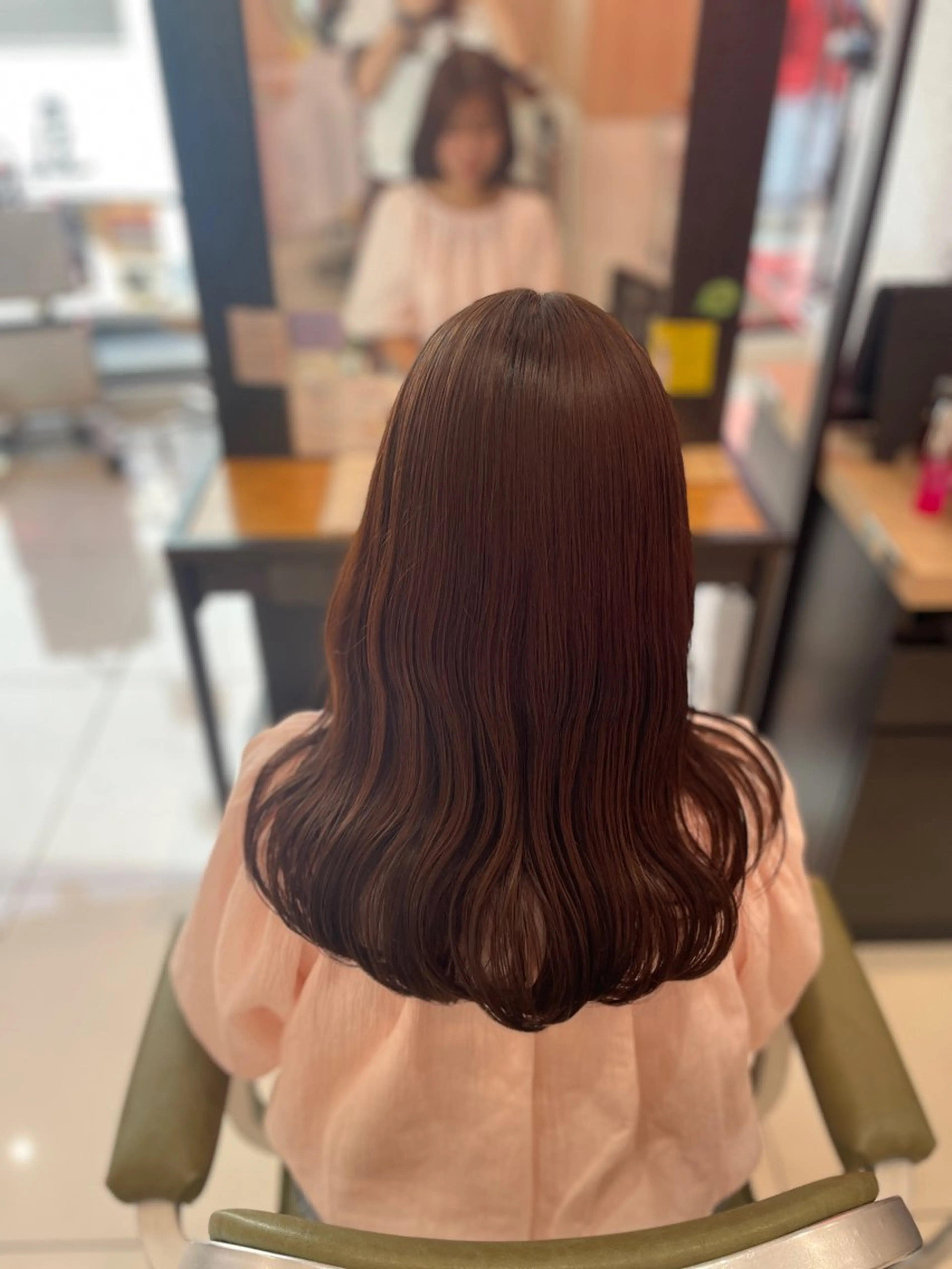 ロング カット トリートメント ダブルカラー /透明感カラーRioのヘアスタイル