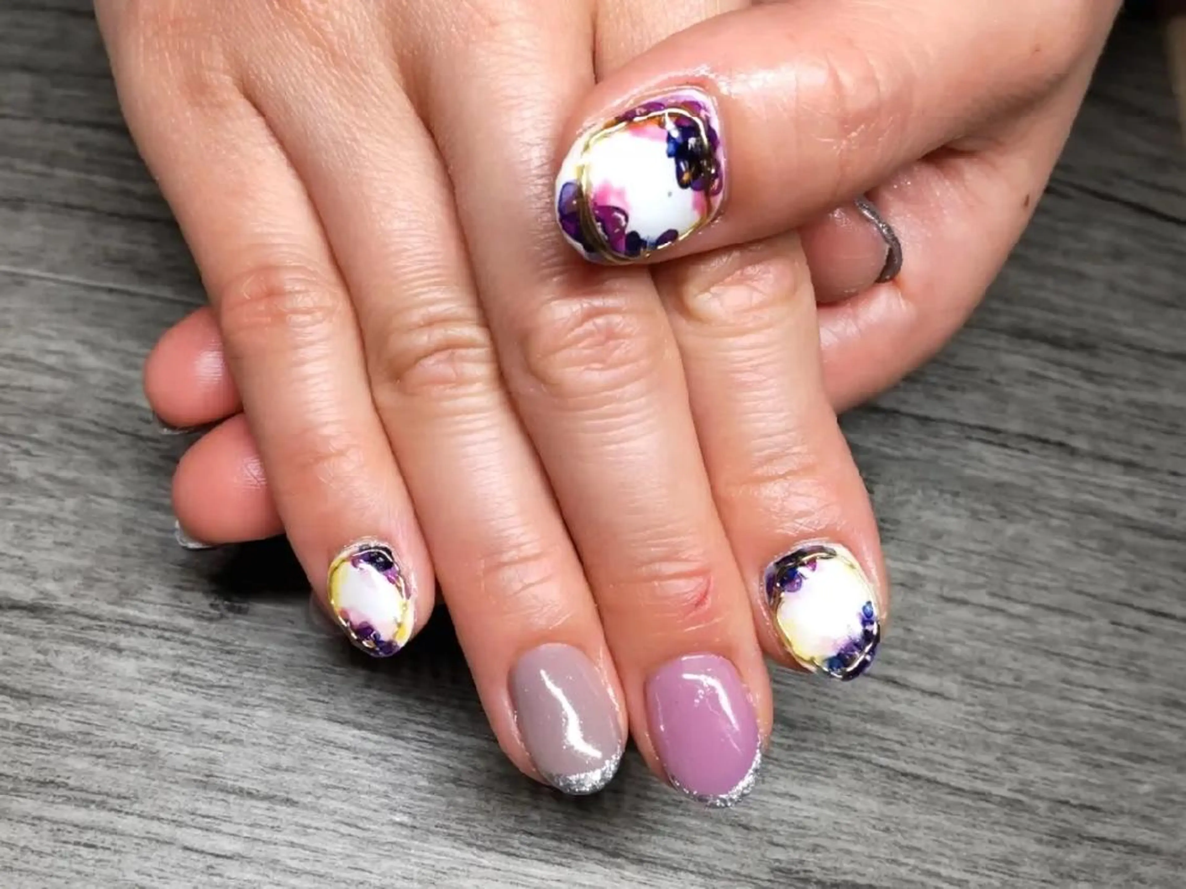 ショート ネイル ショートヘア ジェルネイル ニュアンスネイル スカルプネイル ショートネイル ハンドネイル T&A nailのネイルデザイン