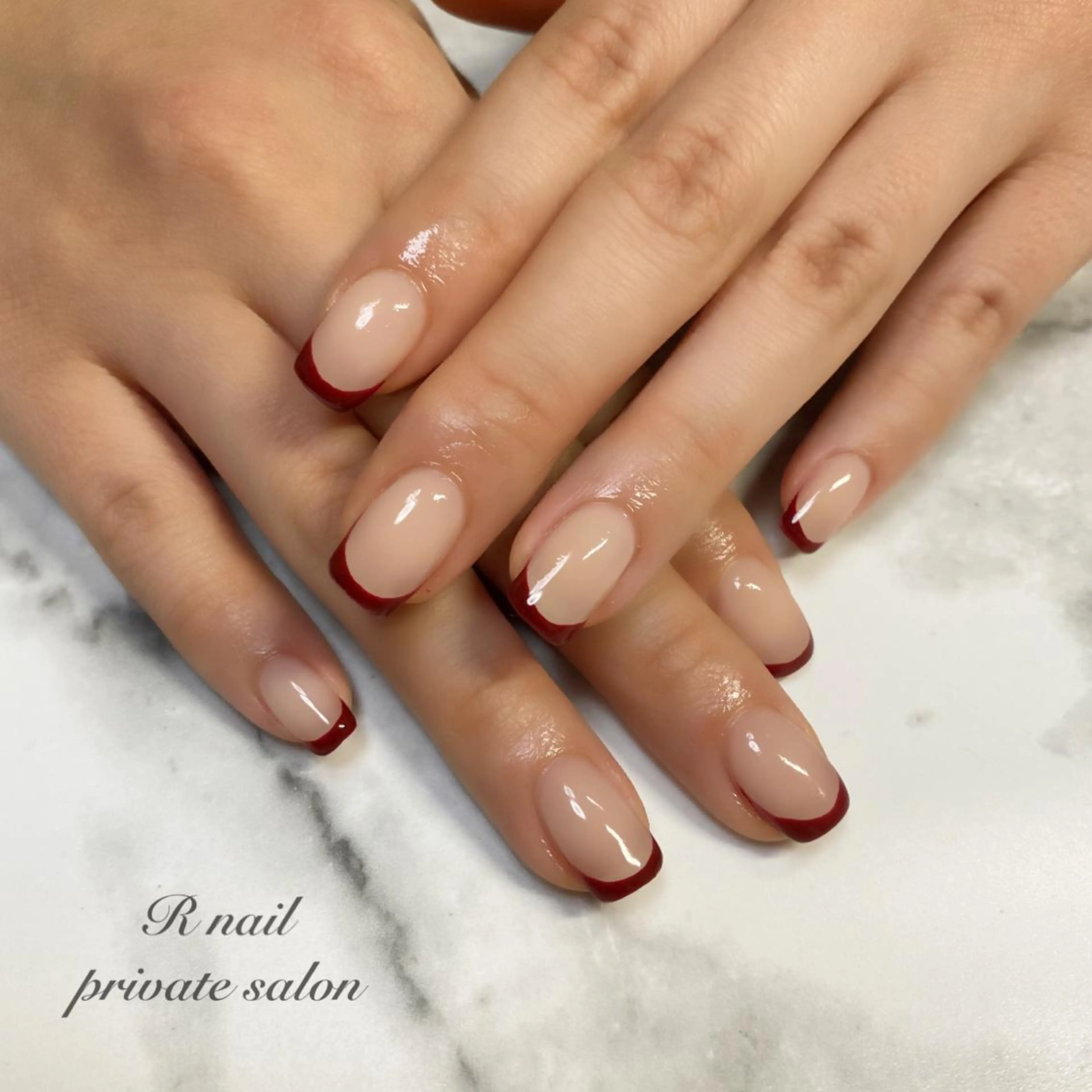 ネイル フレンチネイル R nailのネイルデザイン