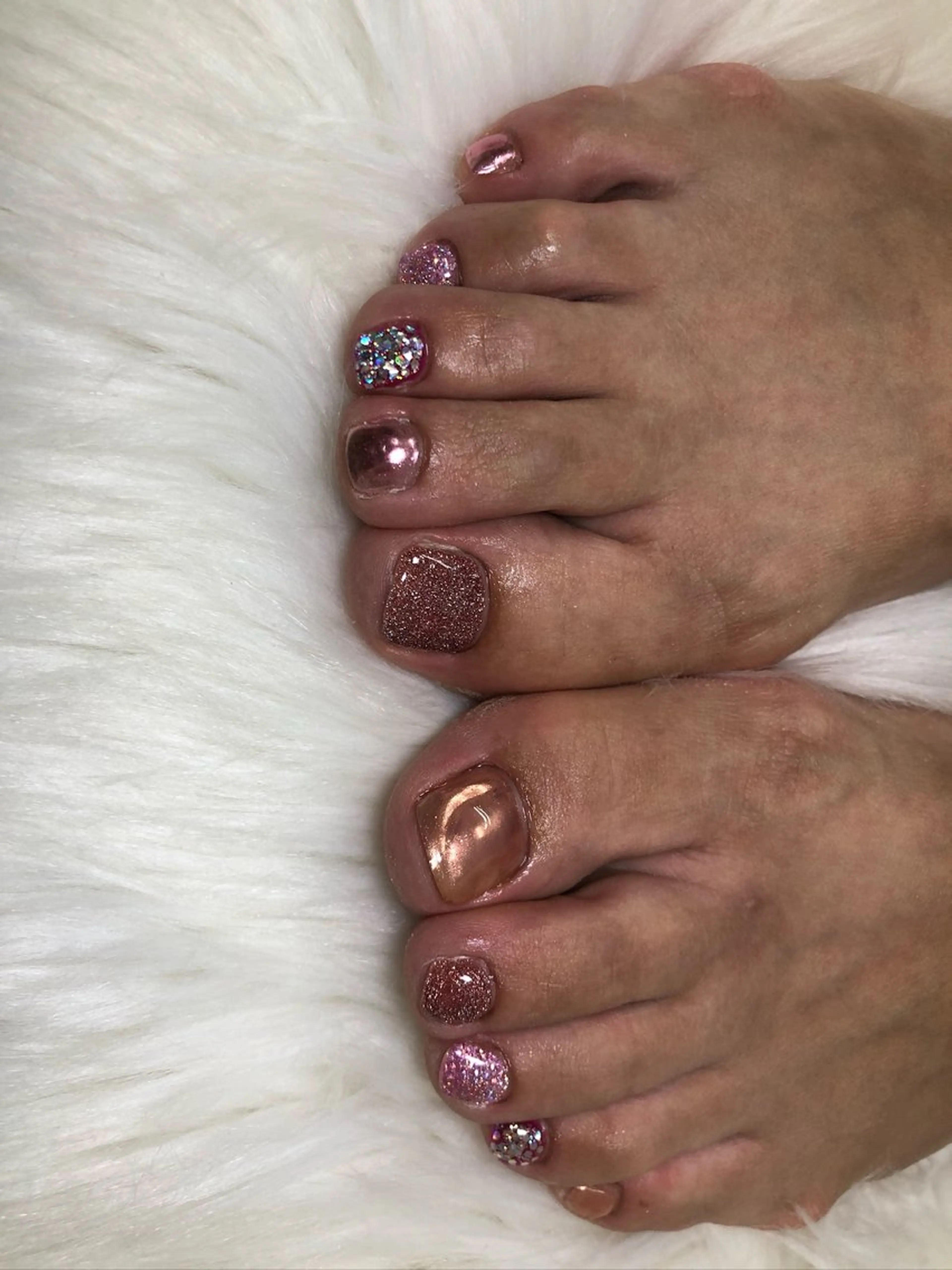 ネイル フットネイル フットネイル MARUCHU SAE👽のネイルデザイン