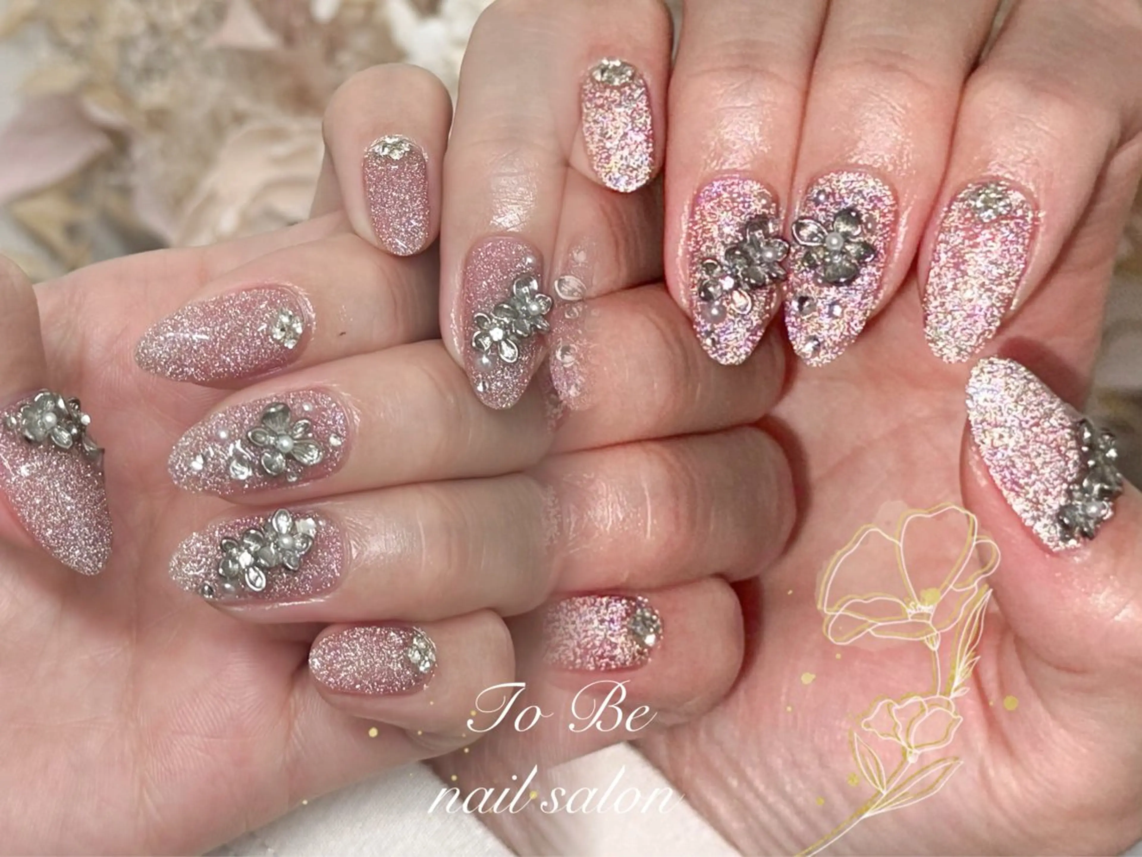 ネイル ハンドネイル Nail Salon To Be珈月のネイルデザイン