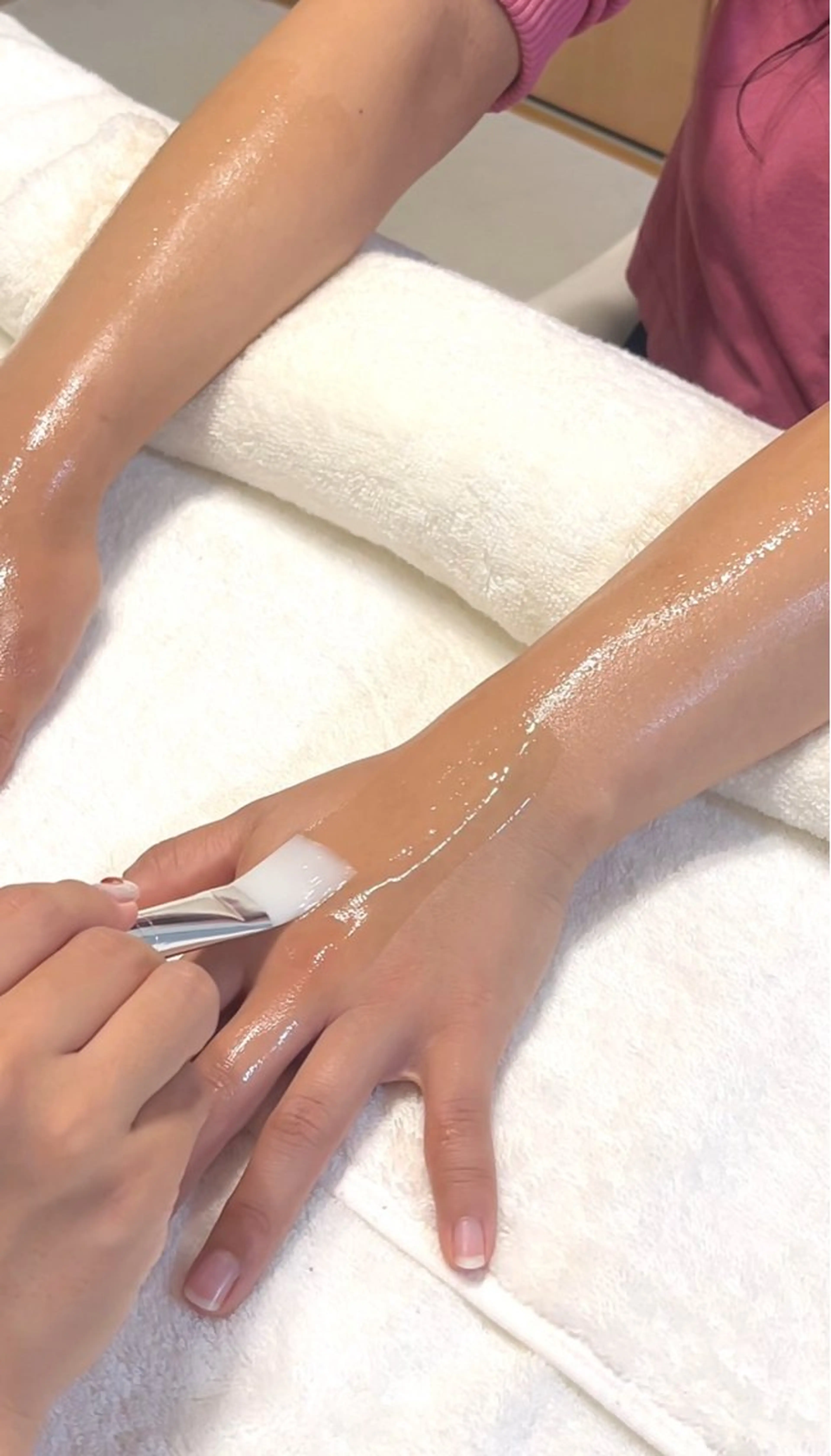 【単品】アロマトリートメント(手​〜​肘下まで)の写真