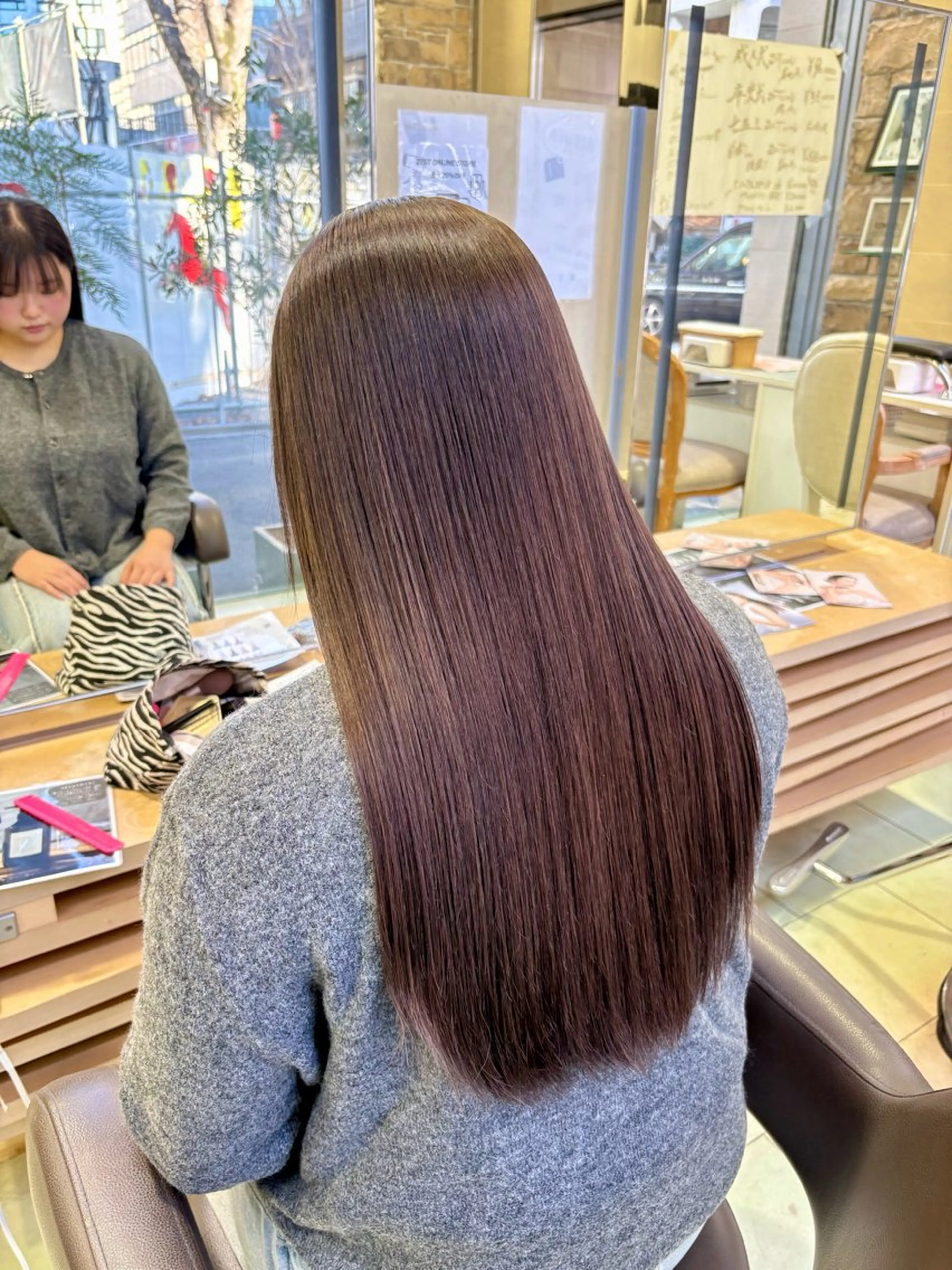 ロング カラー ヘアカラー airi🌺アレンジ /コーンロウ⛓️🖤のヘアスタイル