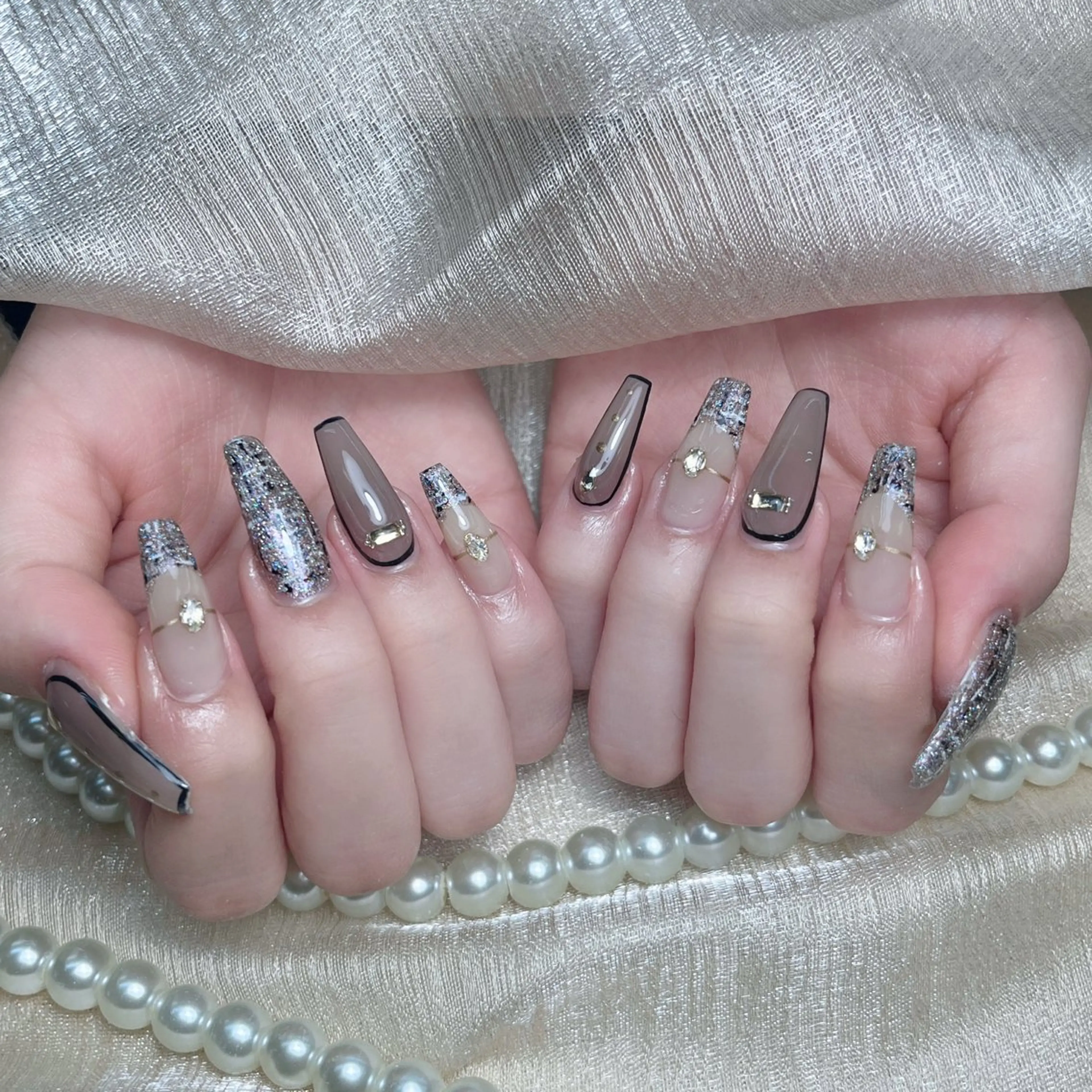 ネイル ハンドネイル ハンドケア Panda chan Novaのネイルデザイン