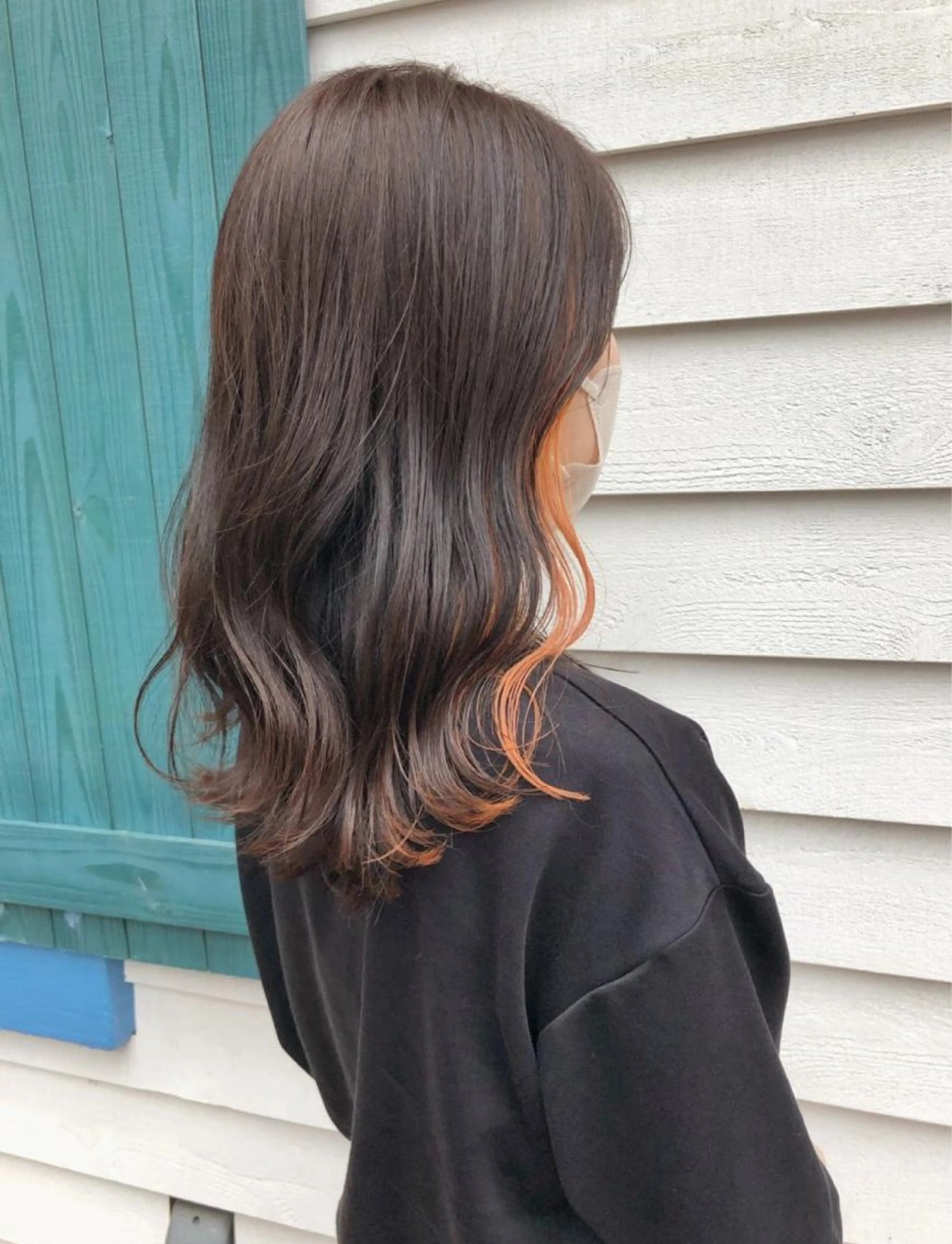 セミロング カラー ヘアカラー collet岩崎駿王 /ハイトーン/艶髪のヘアスタイル