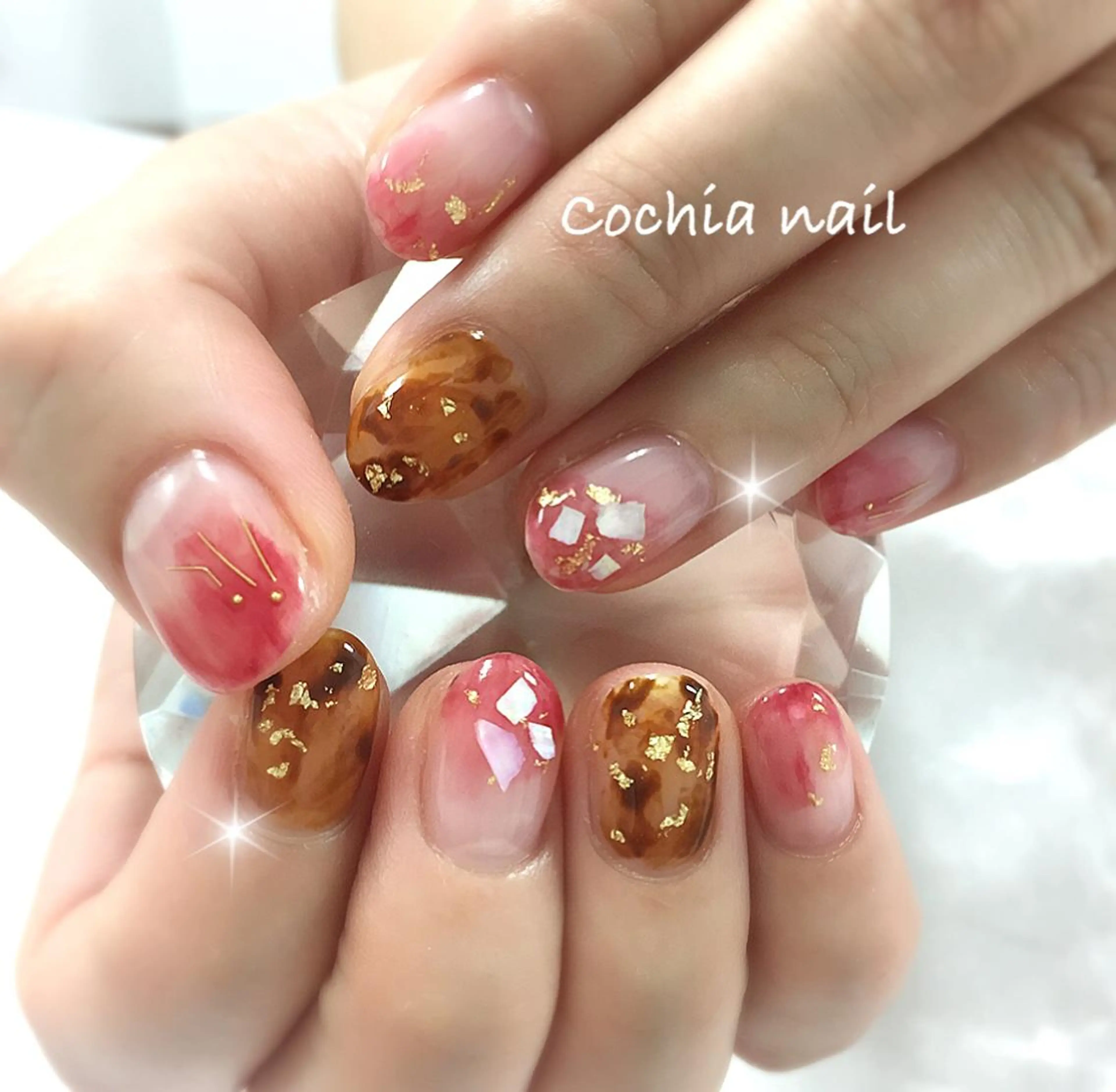 ネイル ハンドネイル ☆Cochia nail☆のネイルデザイン
