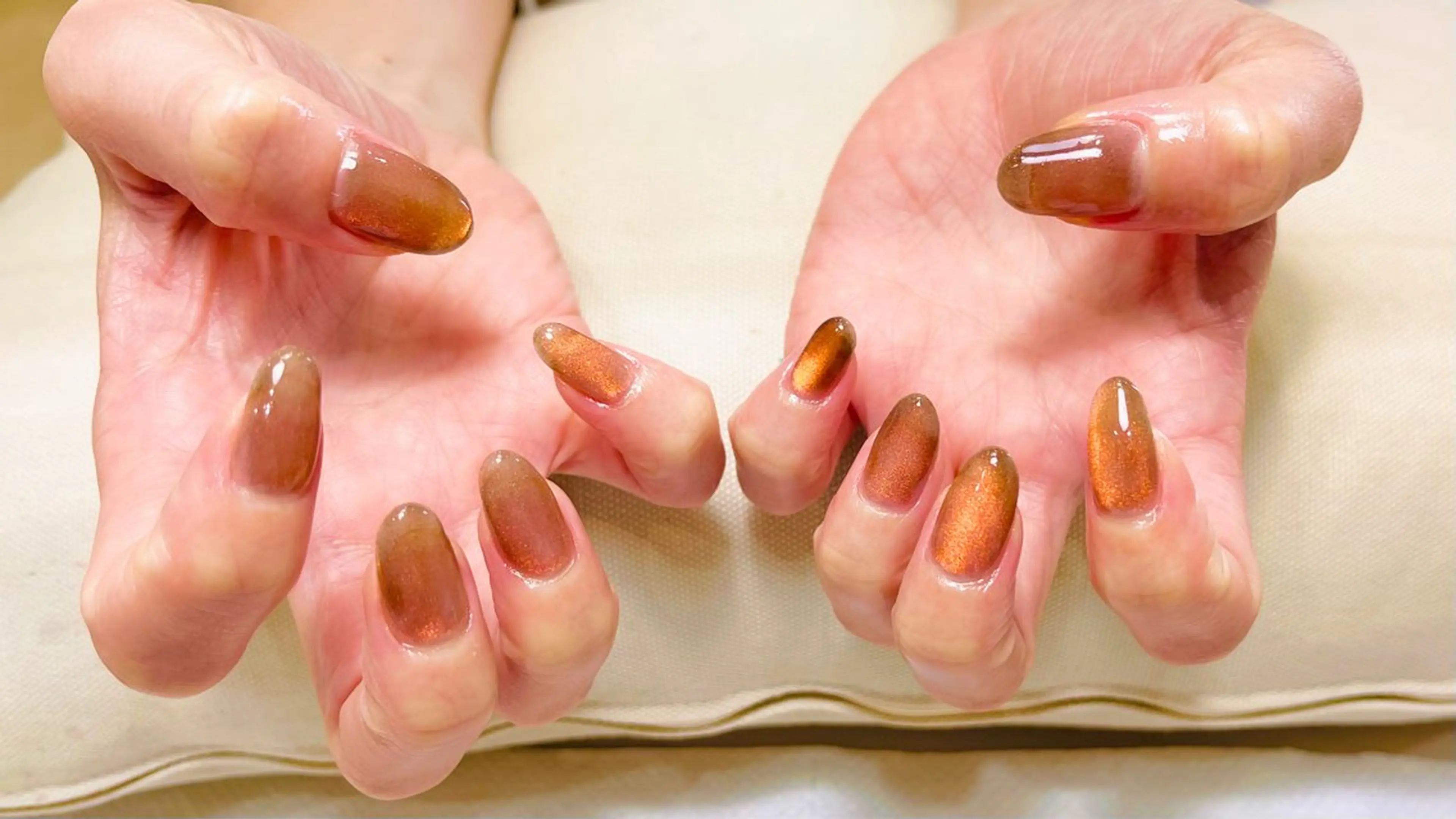 【Jr.ネイリスト】マグネットネイル（オフ込み）※カラー選べますの写真