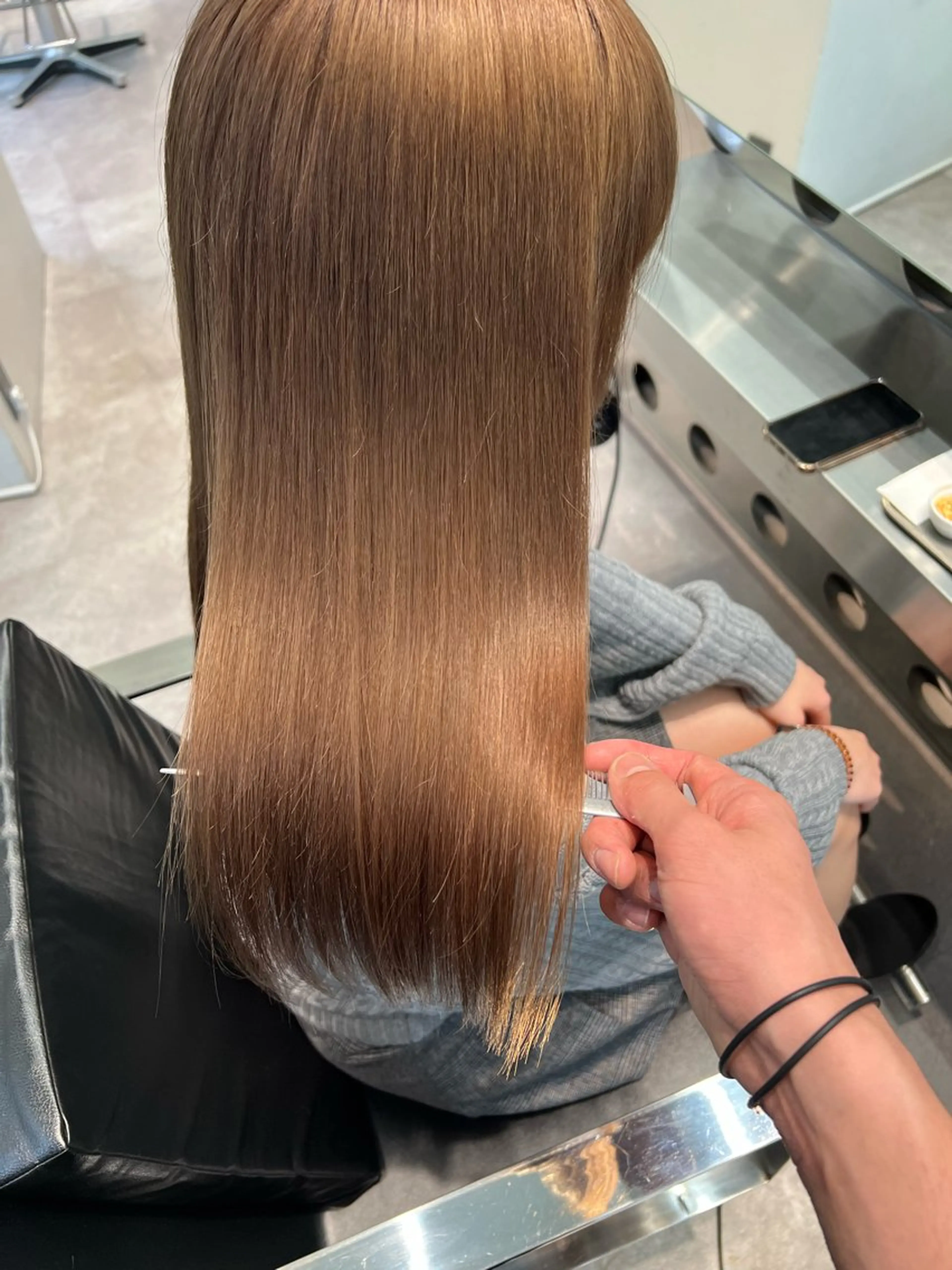 セミロング 堀江 /木下椋麻のヘアスタイル