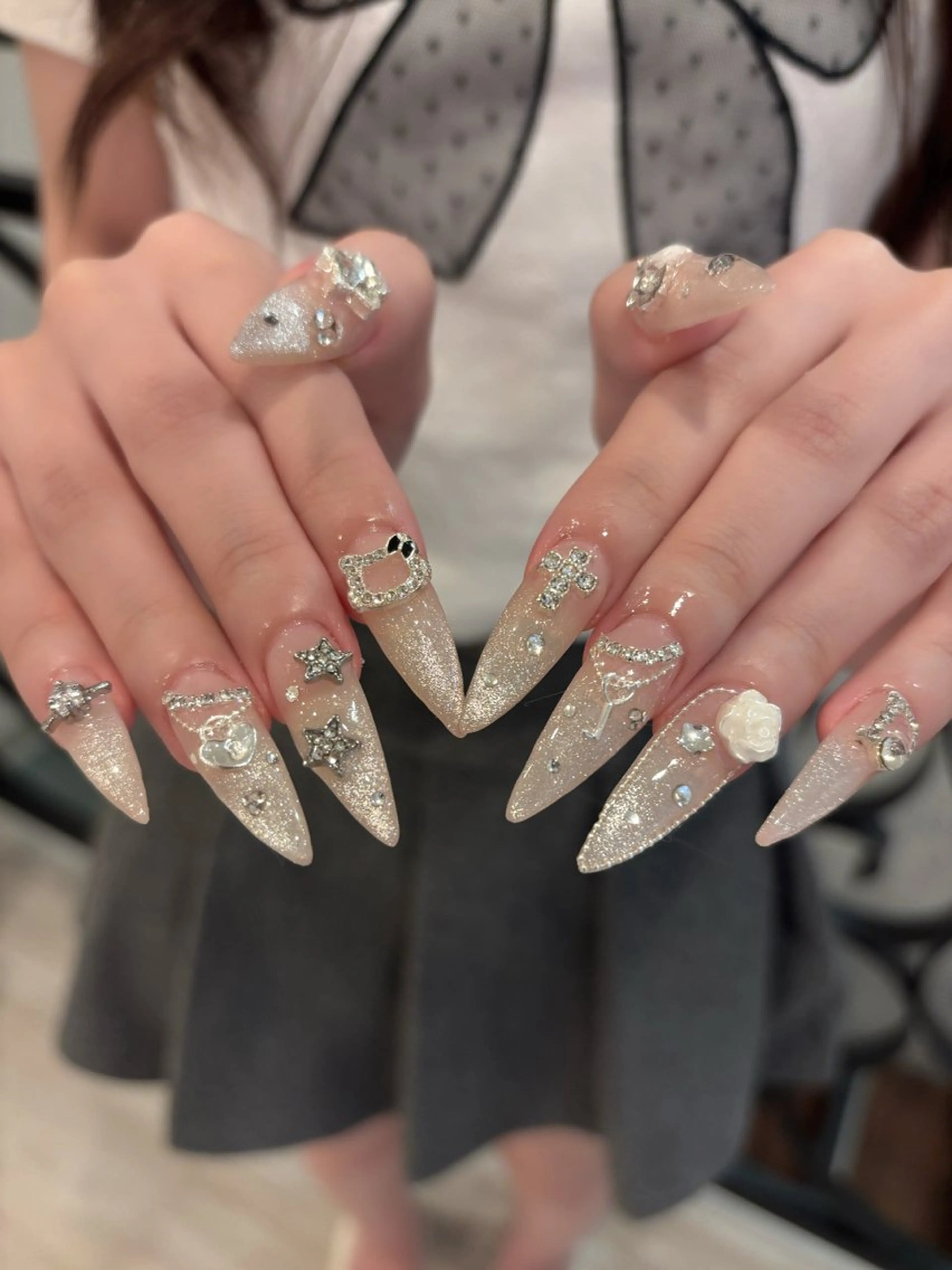 ネイル 名古屋ワンホンネイル 沙理亜のネイルデザイン