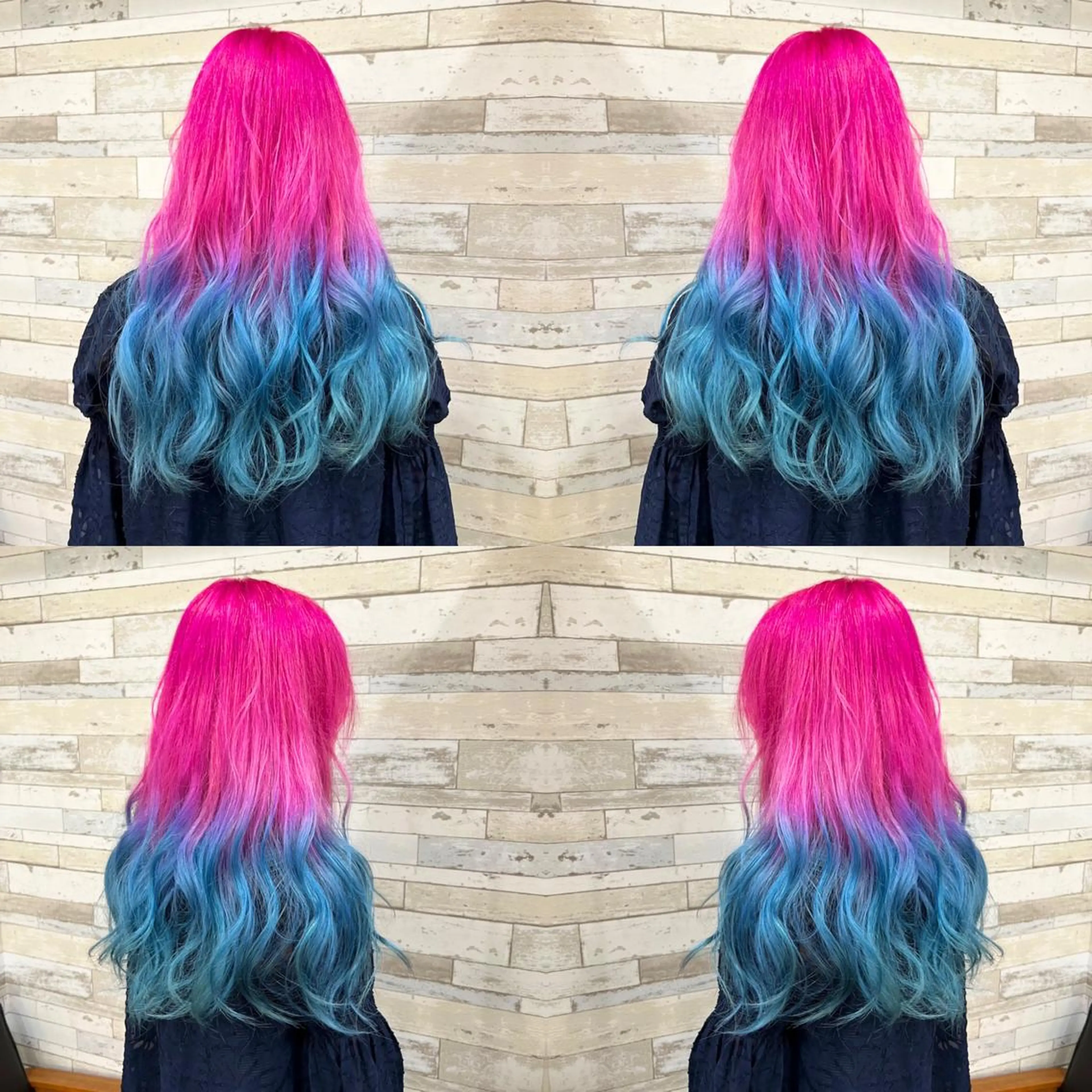 ロング カラー ヘアカラー トリートメント "PEPPU "所属・🌈推し色派手髪 ハイトーンShinのヘアスタイル