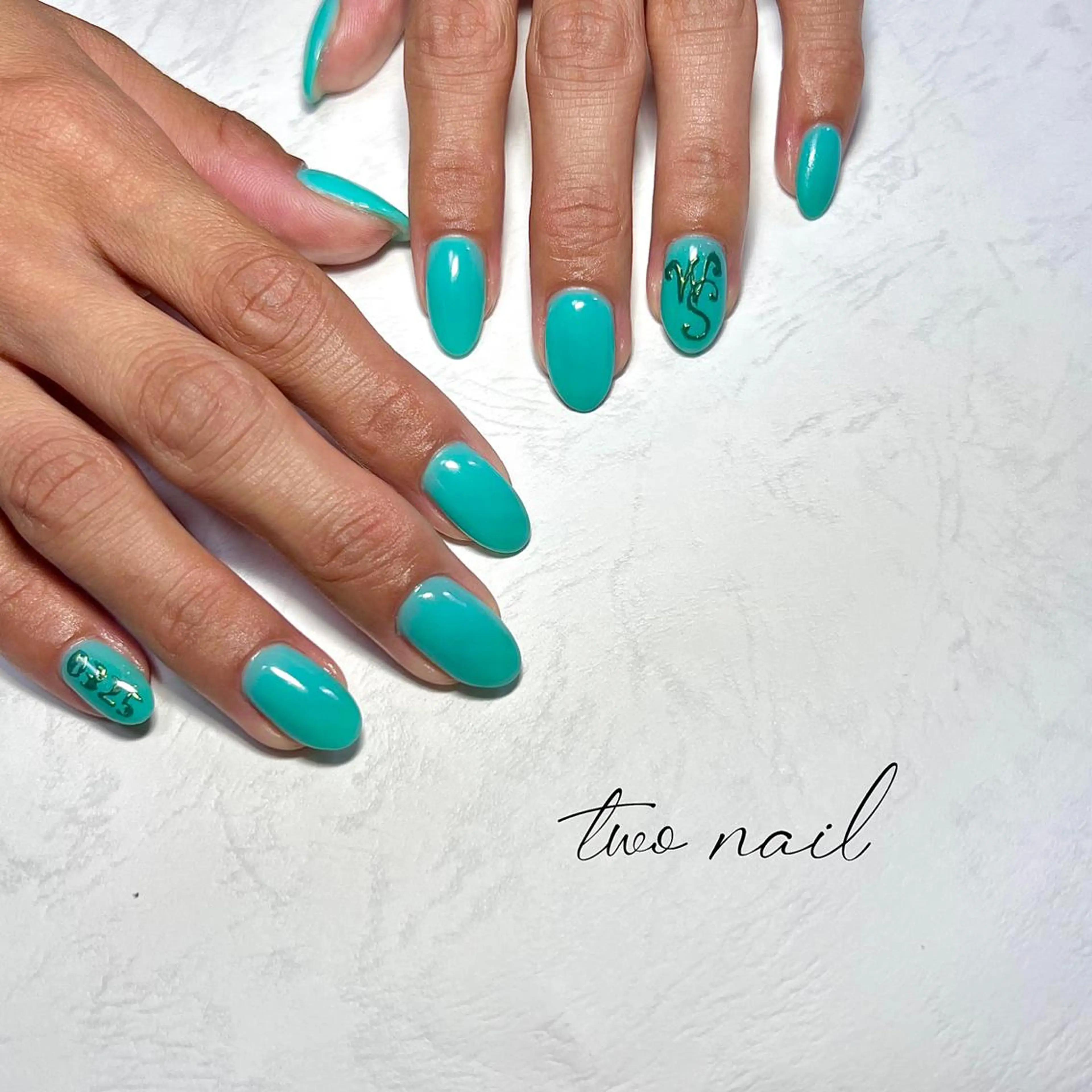 ネイル アートネイル フットネイル ハート ニュアンスネイル ホワイト two nailのネイルデザイン