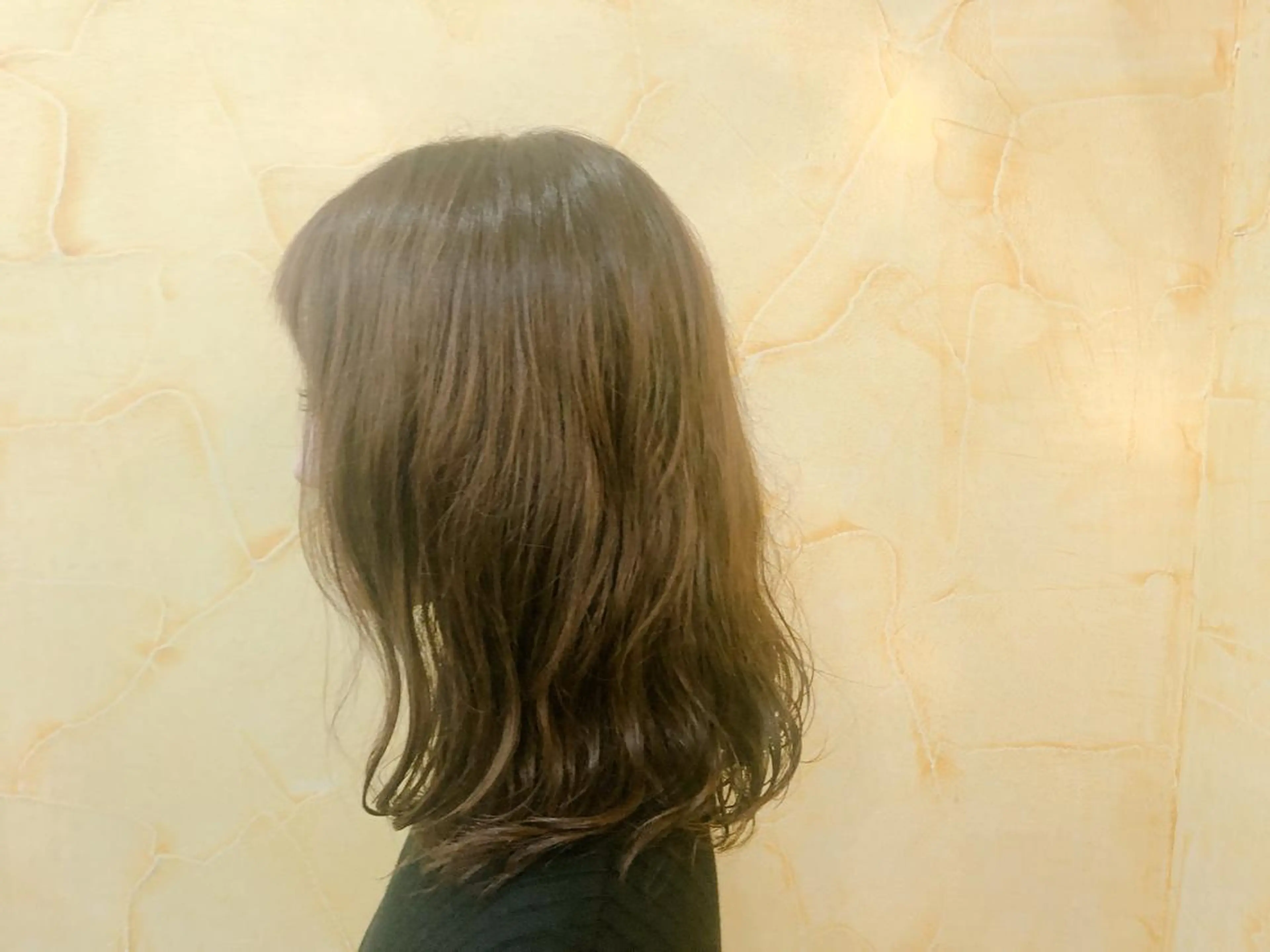 パーマ 暗髪ツヤ感カラー🌼 いしいゆうこのヘアスタイル