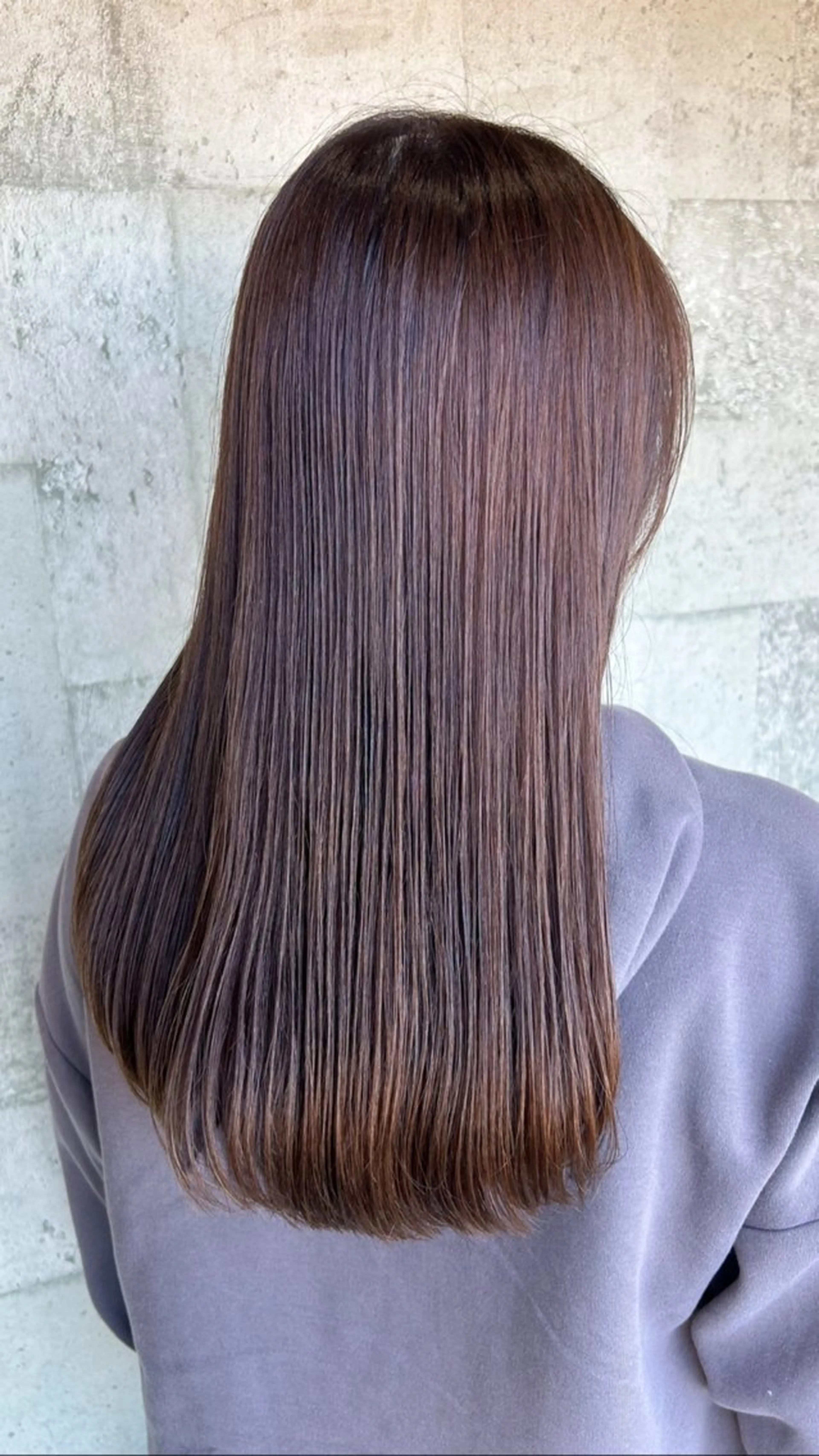 【髪の負担最小限】カット+縮毛矯正×TOKIO5ステップトリートメント円#長崎#浜の町#縮毛矯正#髪質改善#美髪の写真