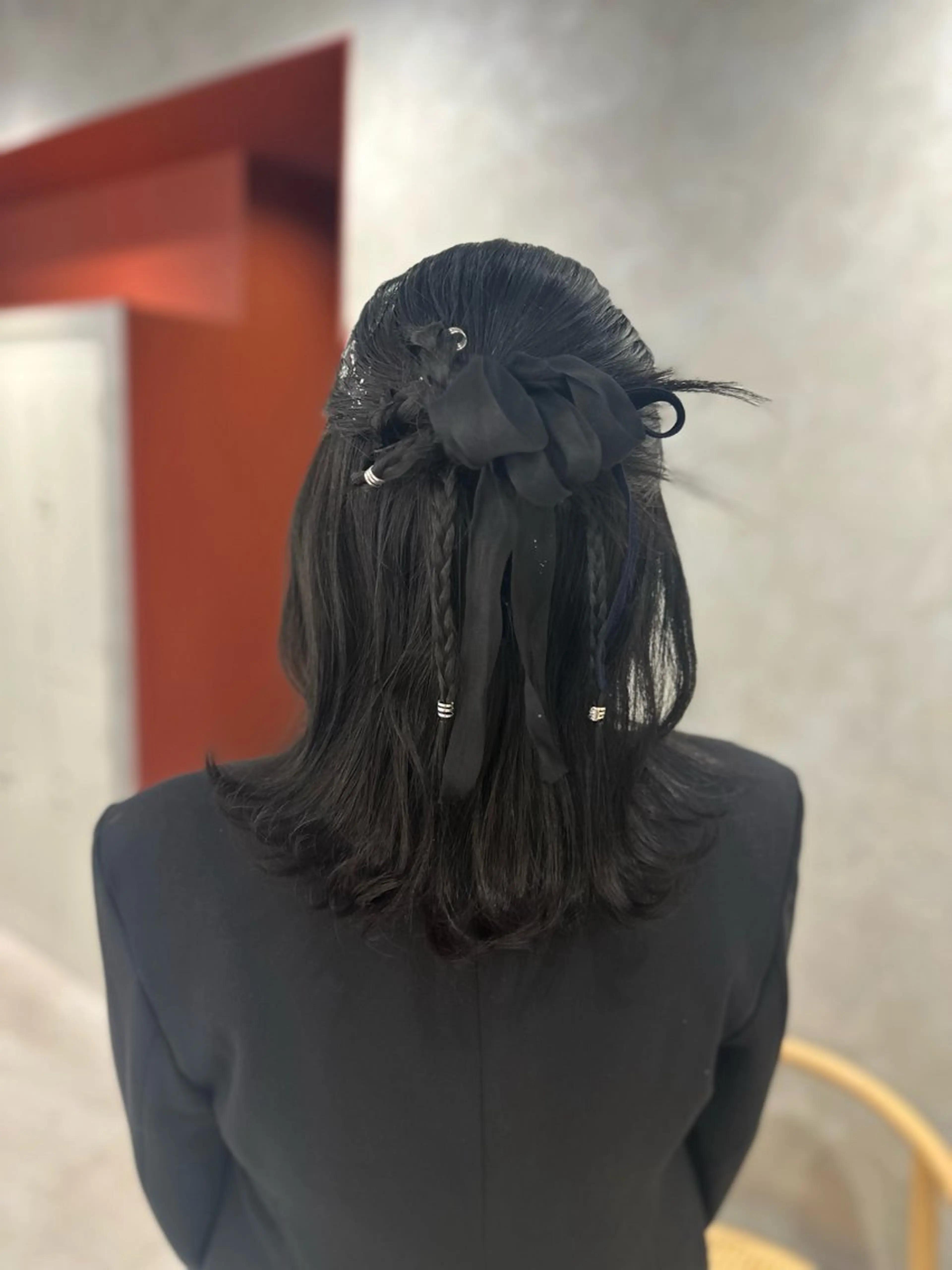 ヘアアレンジ ヘアセット ubu share salon所属・鈴村緋女／ヘアセット ／耳ツボジュエリーのその他イメージ