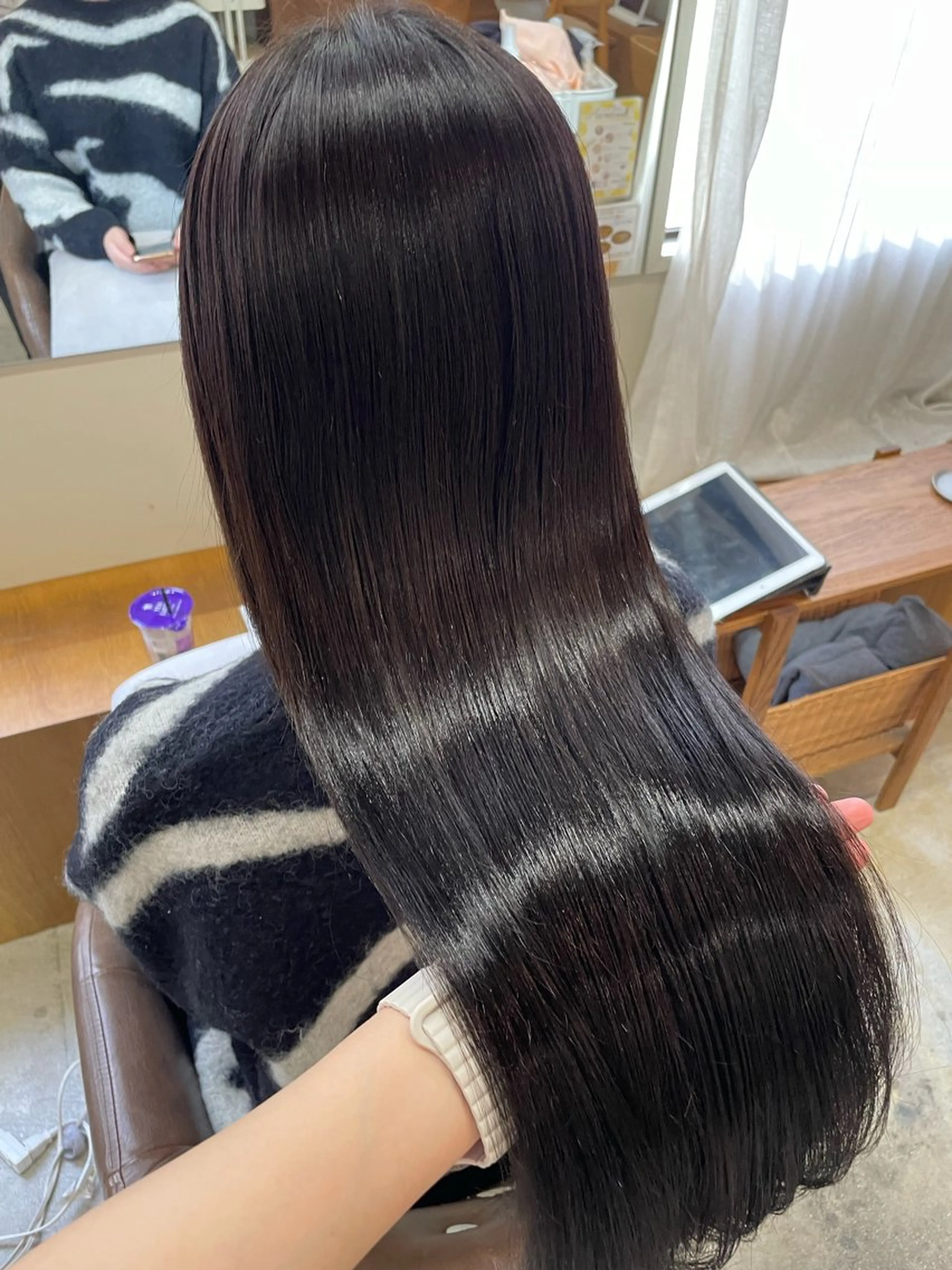 ロング カラー 山下 悠月のヘアスタイル