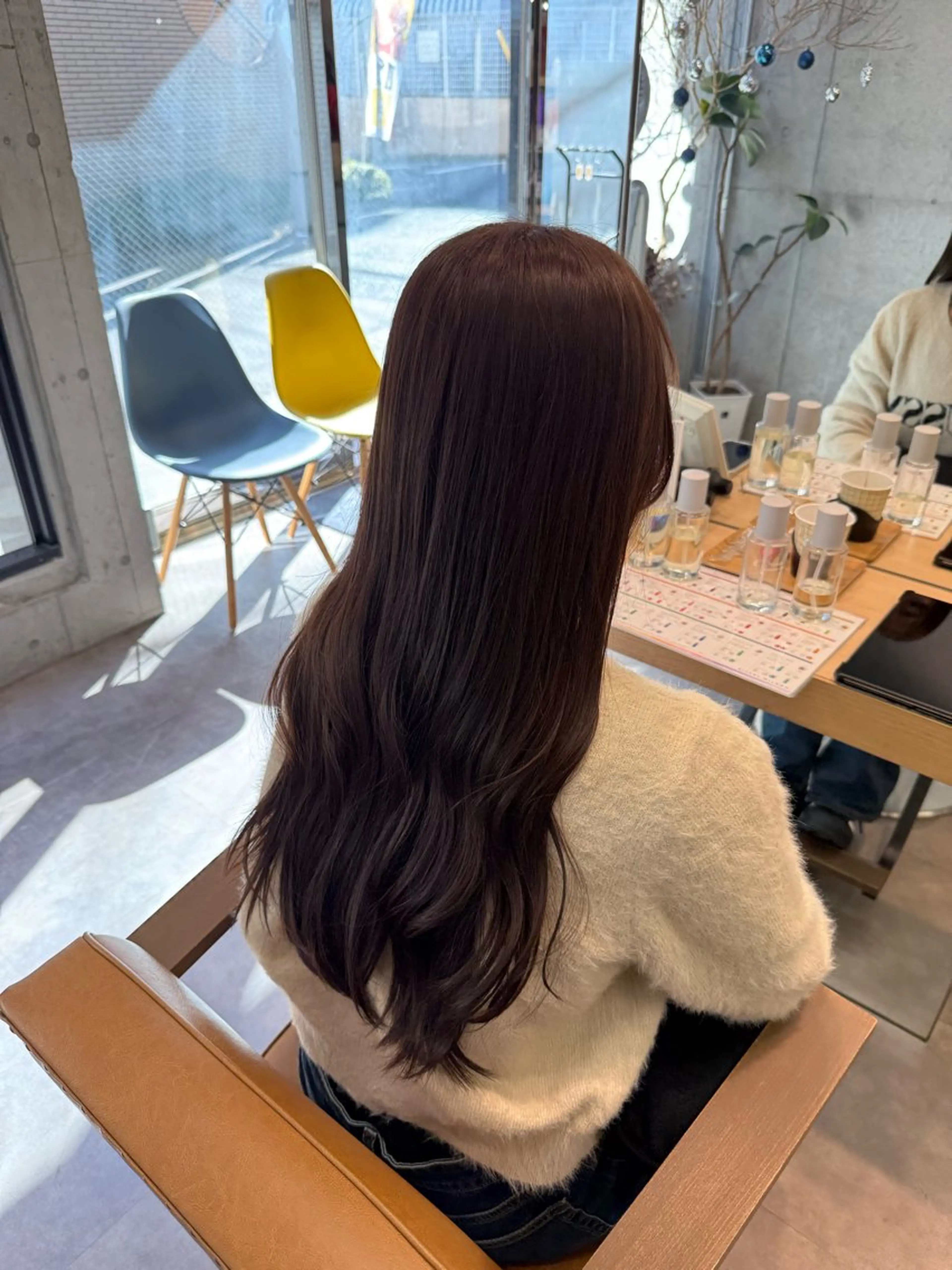 ロング ヘアカラー 透明感/艶カラー/ ゆな🫧のヘアスタイル
