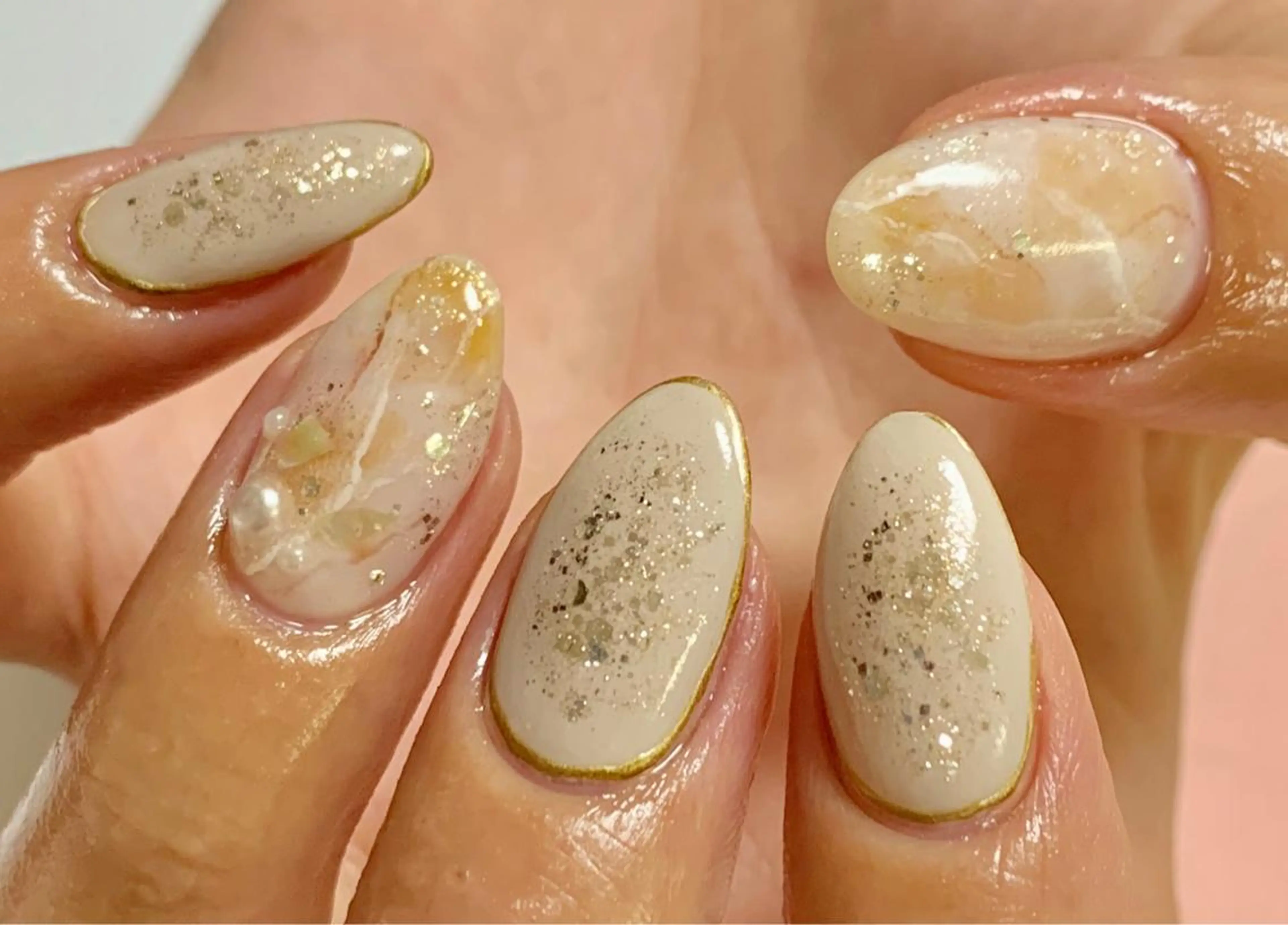 ネイル ハンドネイル Nail&Eyelash Amour(アムール)所属・山下 愛のネイルデザイン