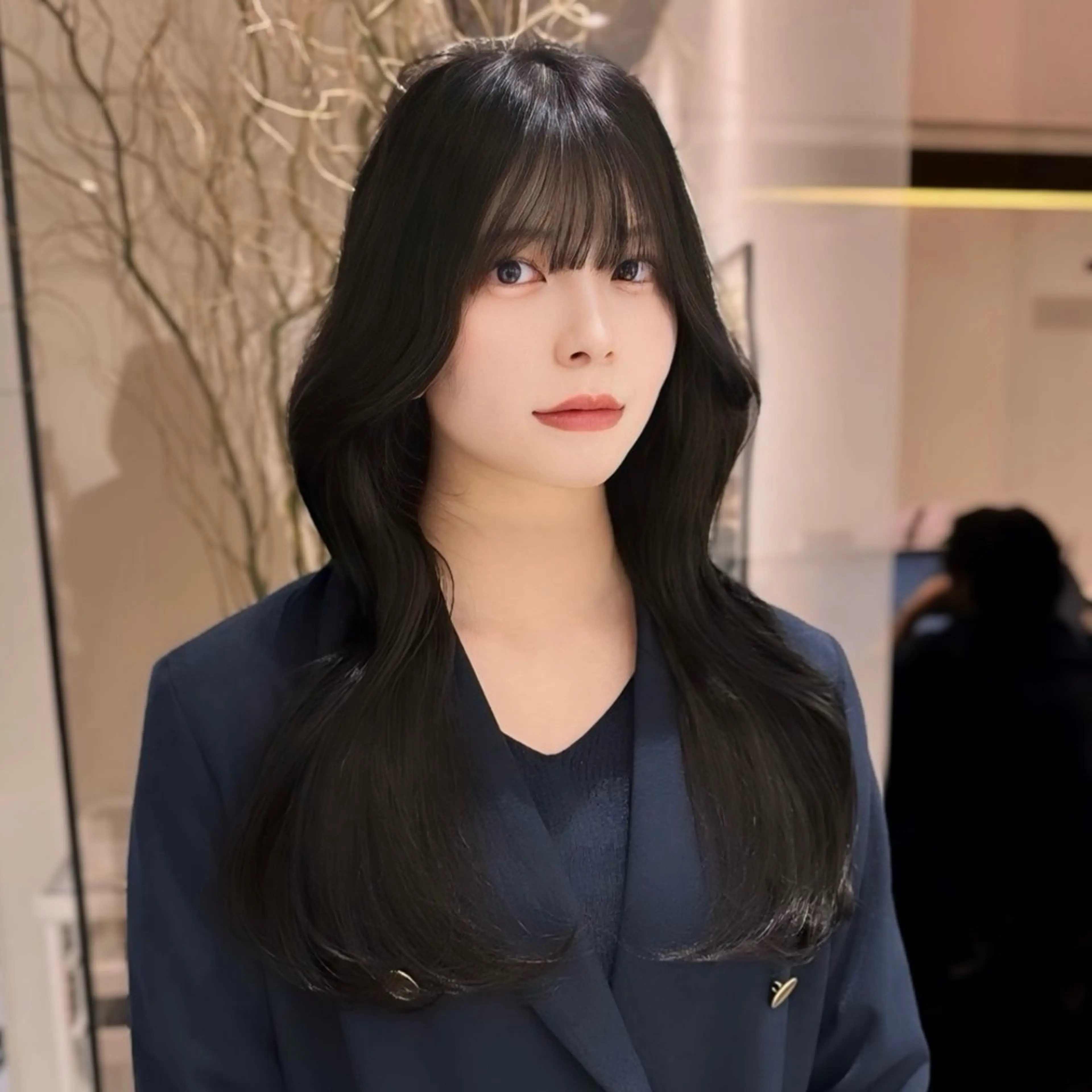 ロング 韓国風ヘア カット トリートメント Sayu🤍ktwo -nagoyaのヘアスタイル