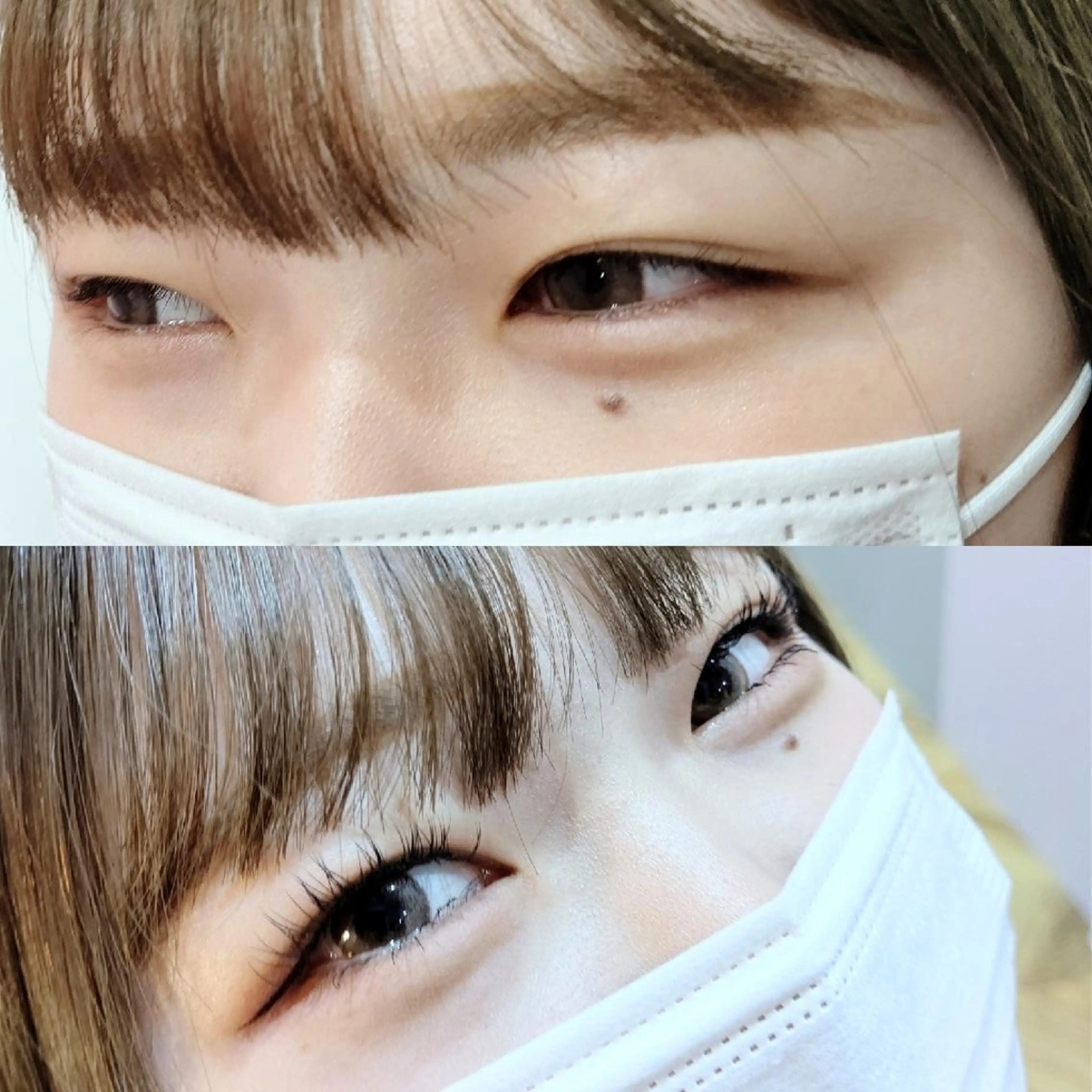 マツエク・マツパ Dカール フラットラッシュ 木下 優佳のマツエク・マツパデザイン