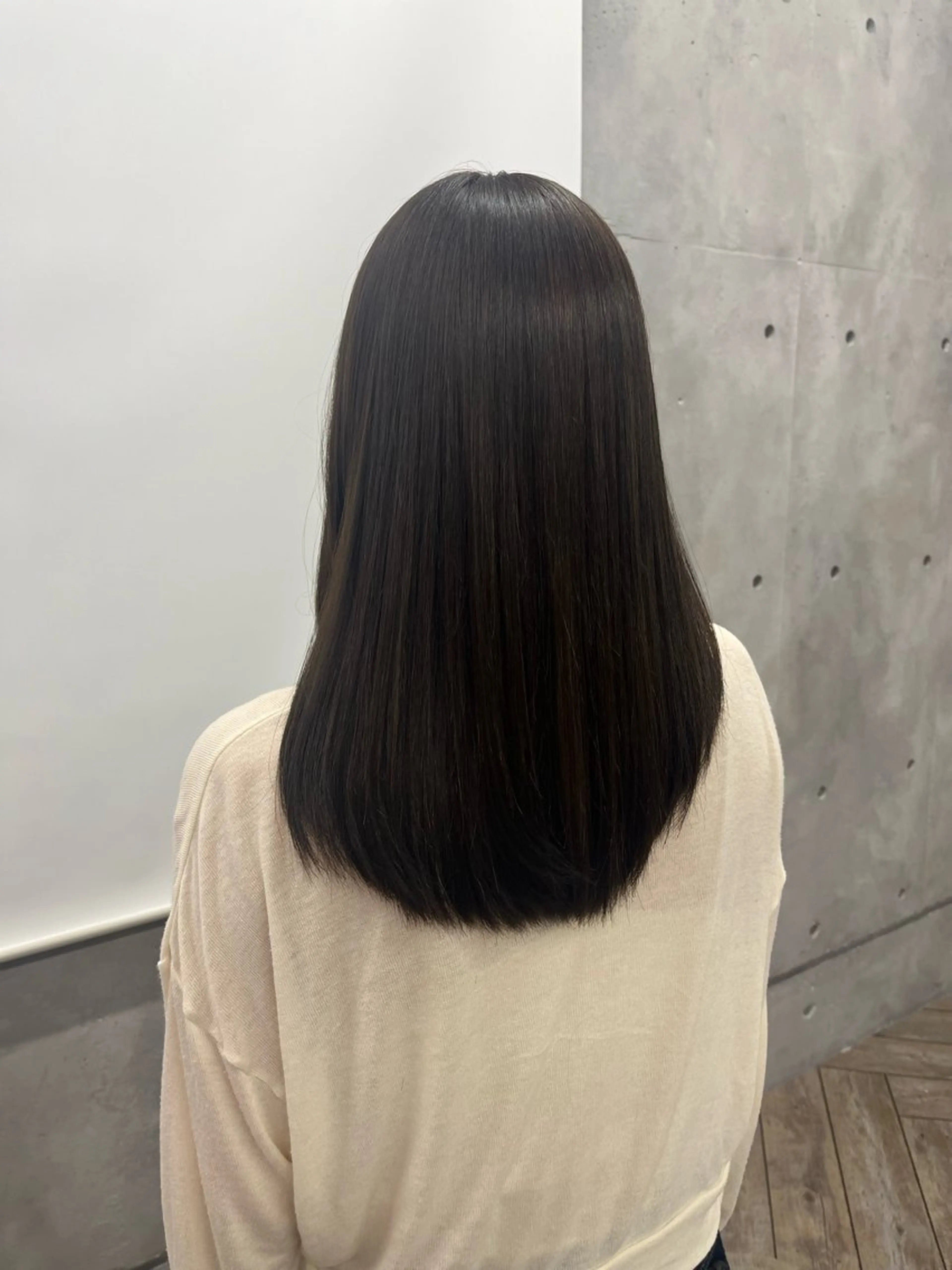 セミロング little kumamoto所属・chinatsu .のヘアスタイル