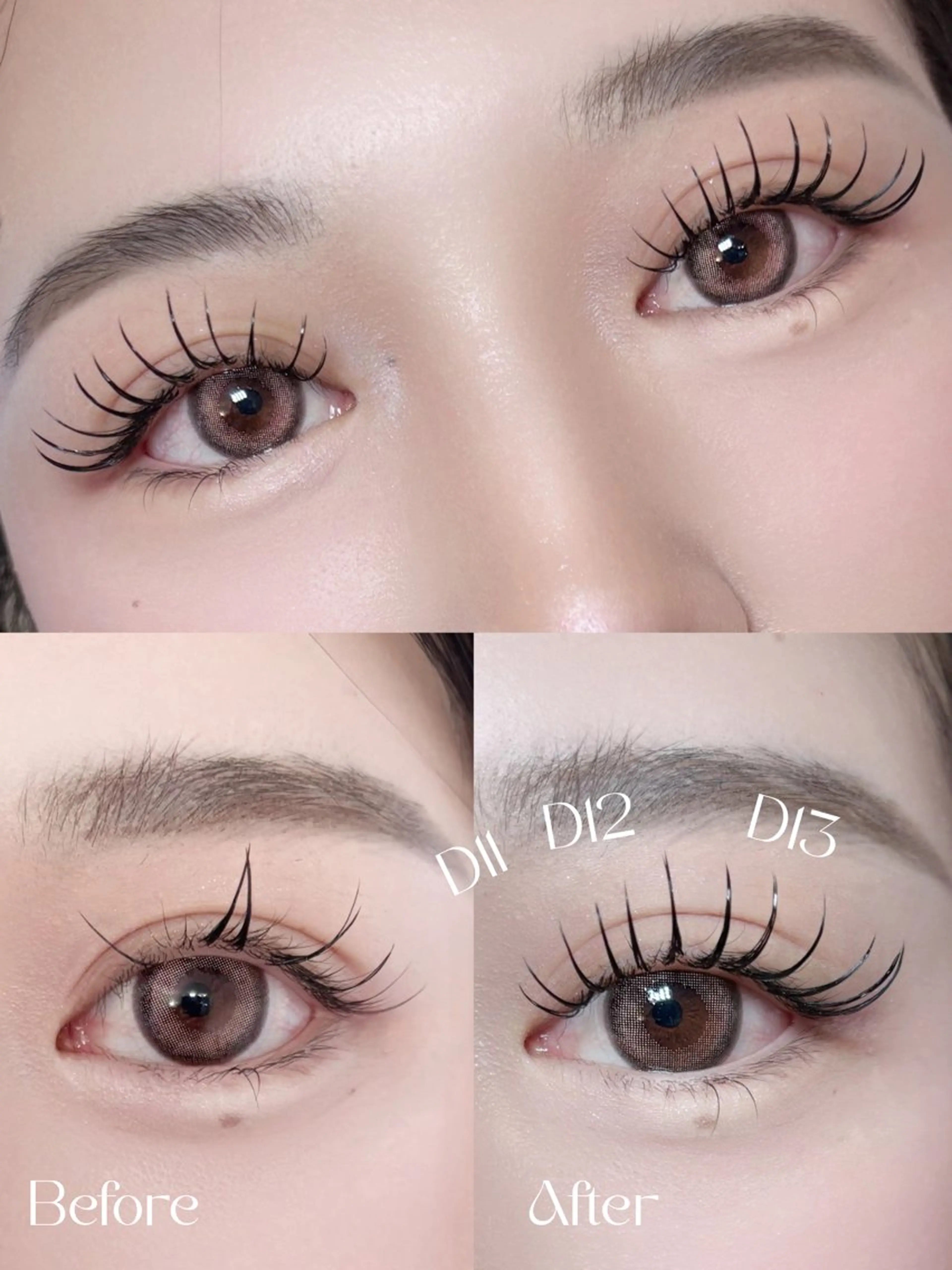 マツエク・マツパ Onze Yukinaのマツエク・マツパデザイン