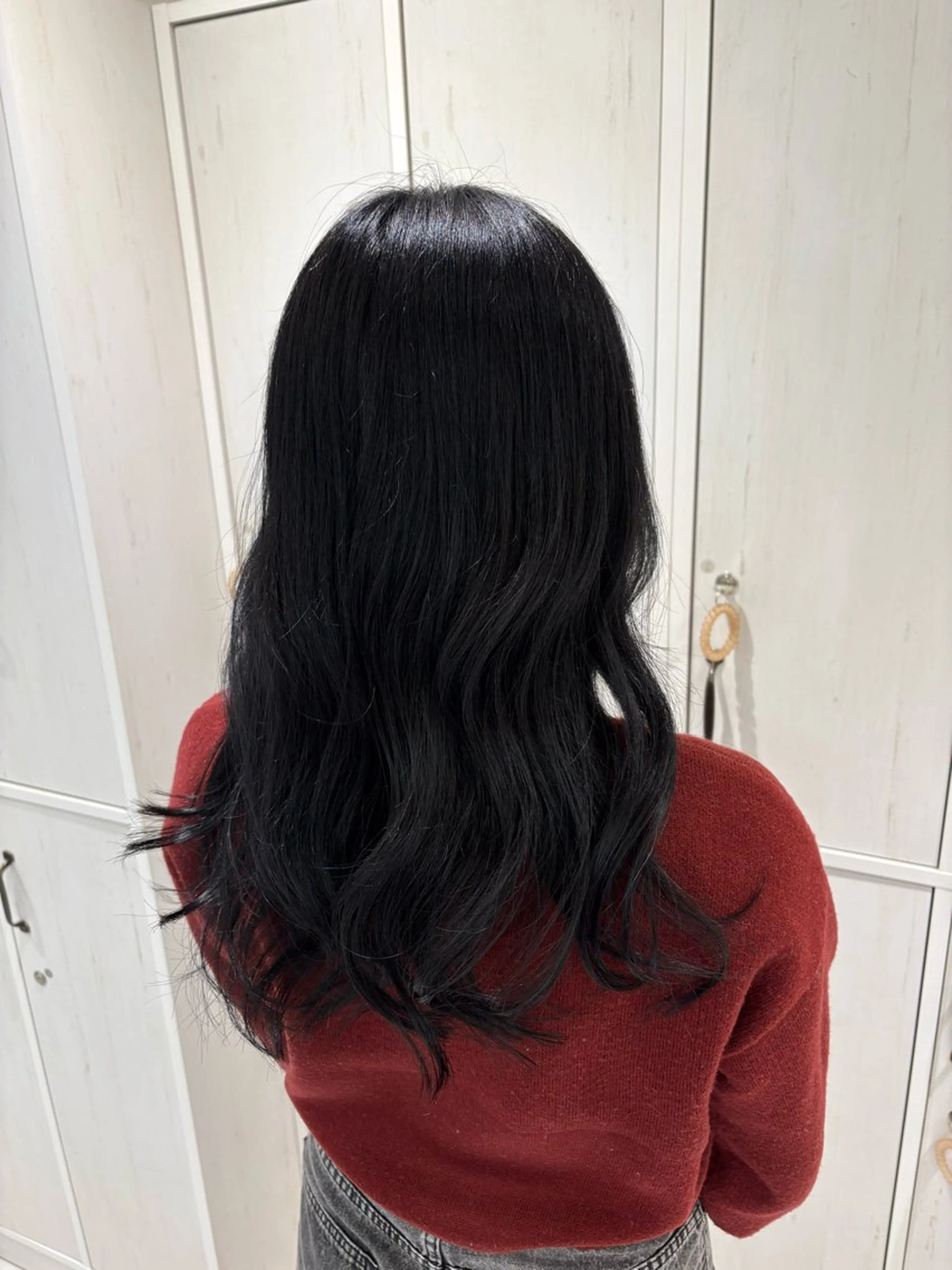 ロング カラー 透明感カラー カット ヘアカラー Ray所属・脇尾 百花のヘアスタイル