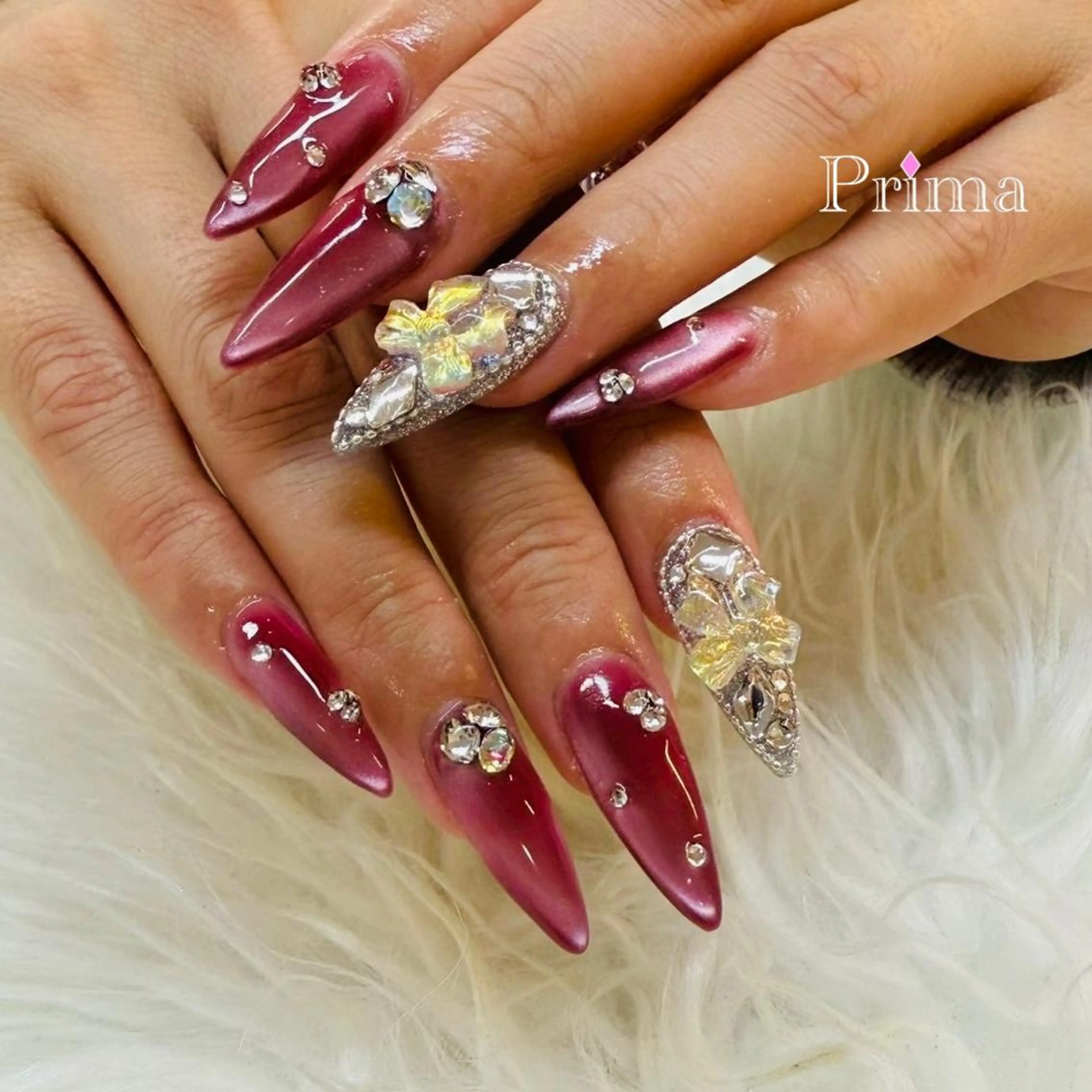 ネイル Prima💅 スカルプ💅ジェルのネイルデザイン