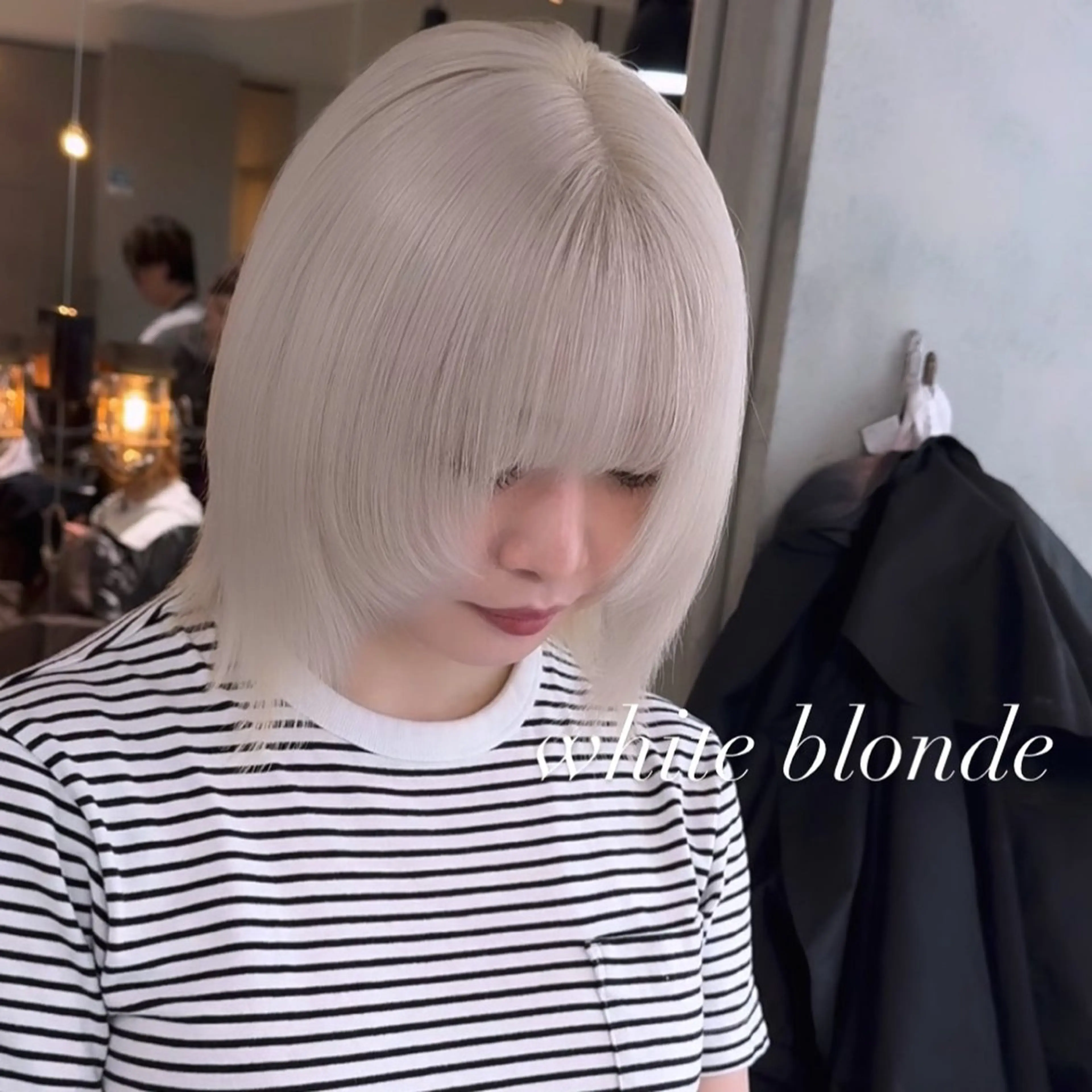 ミディアム カラー カット ヘアカラー トリートメント ヘアセット 💜ハイトーン💛 マジカルかいちゃんのヘアスタイル