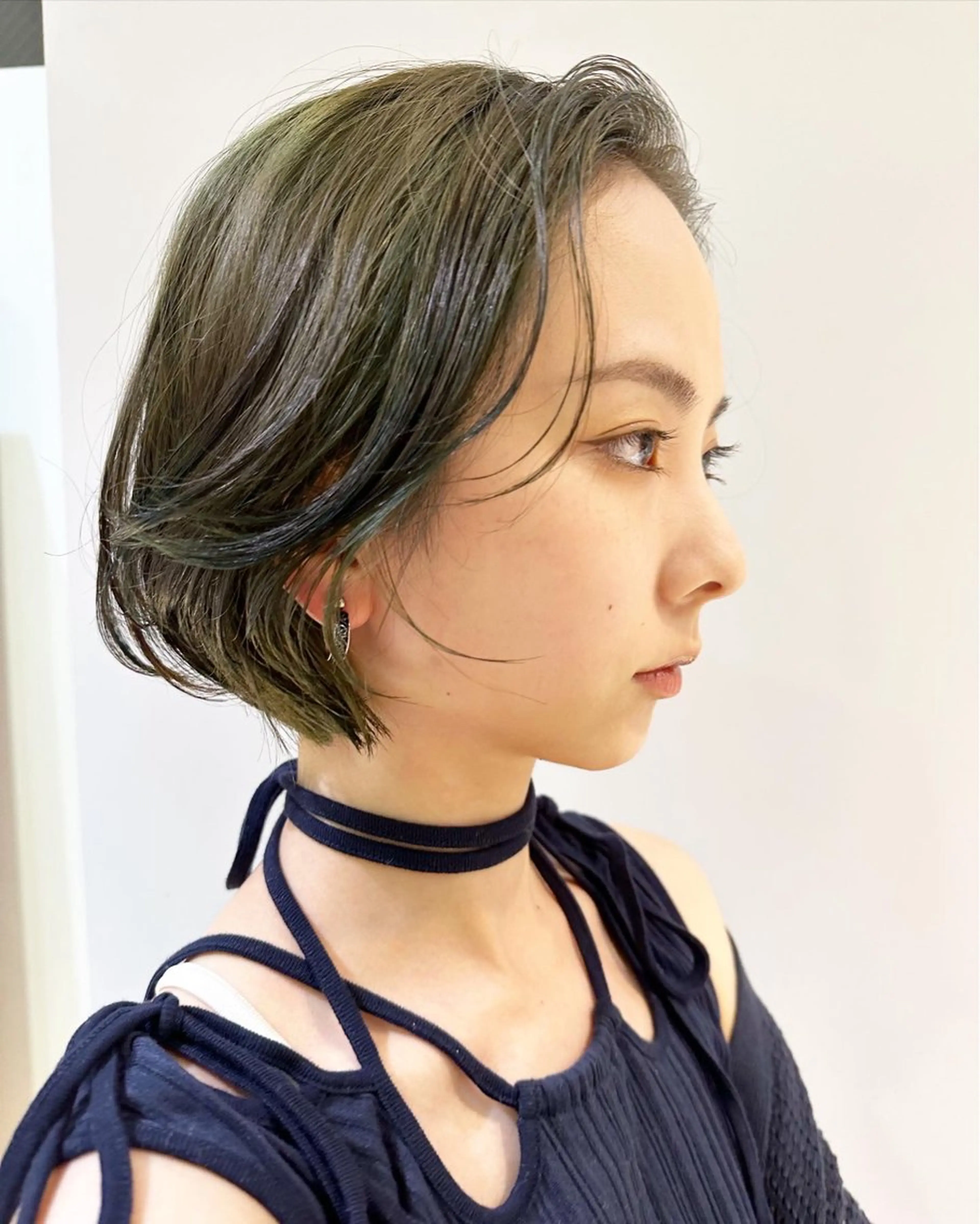 ショート カラー 似合わせカット /パーマ岡本淳平のヘアスタイル